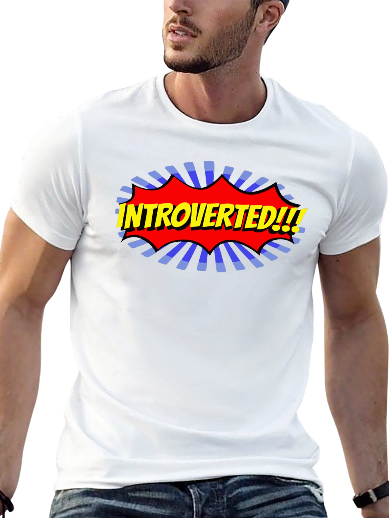 Introverted Comic Style T-Shirt