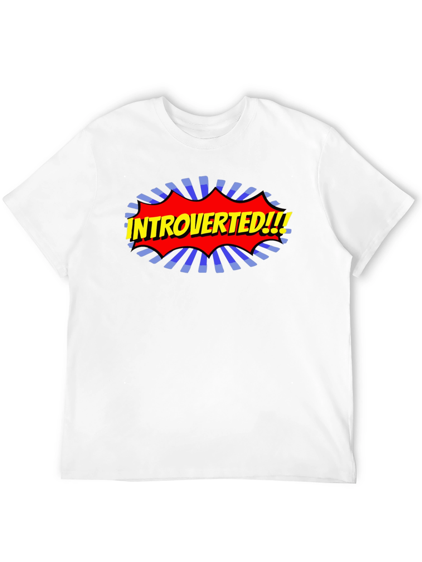 Introverted Comic Style T-Shirt