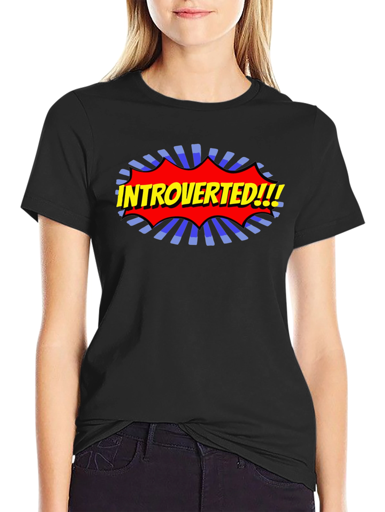 Introverted Comic Style T-Shirt