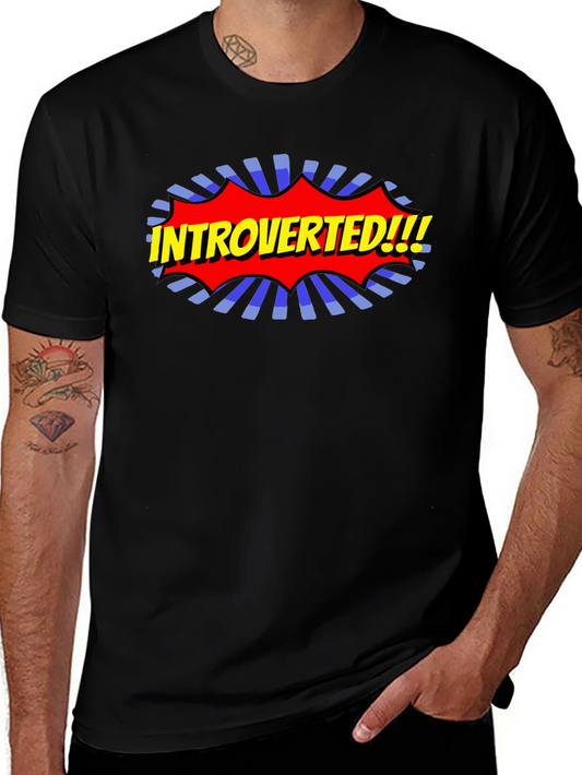 Introverted Comic Style T-Shirt