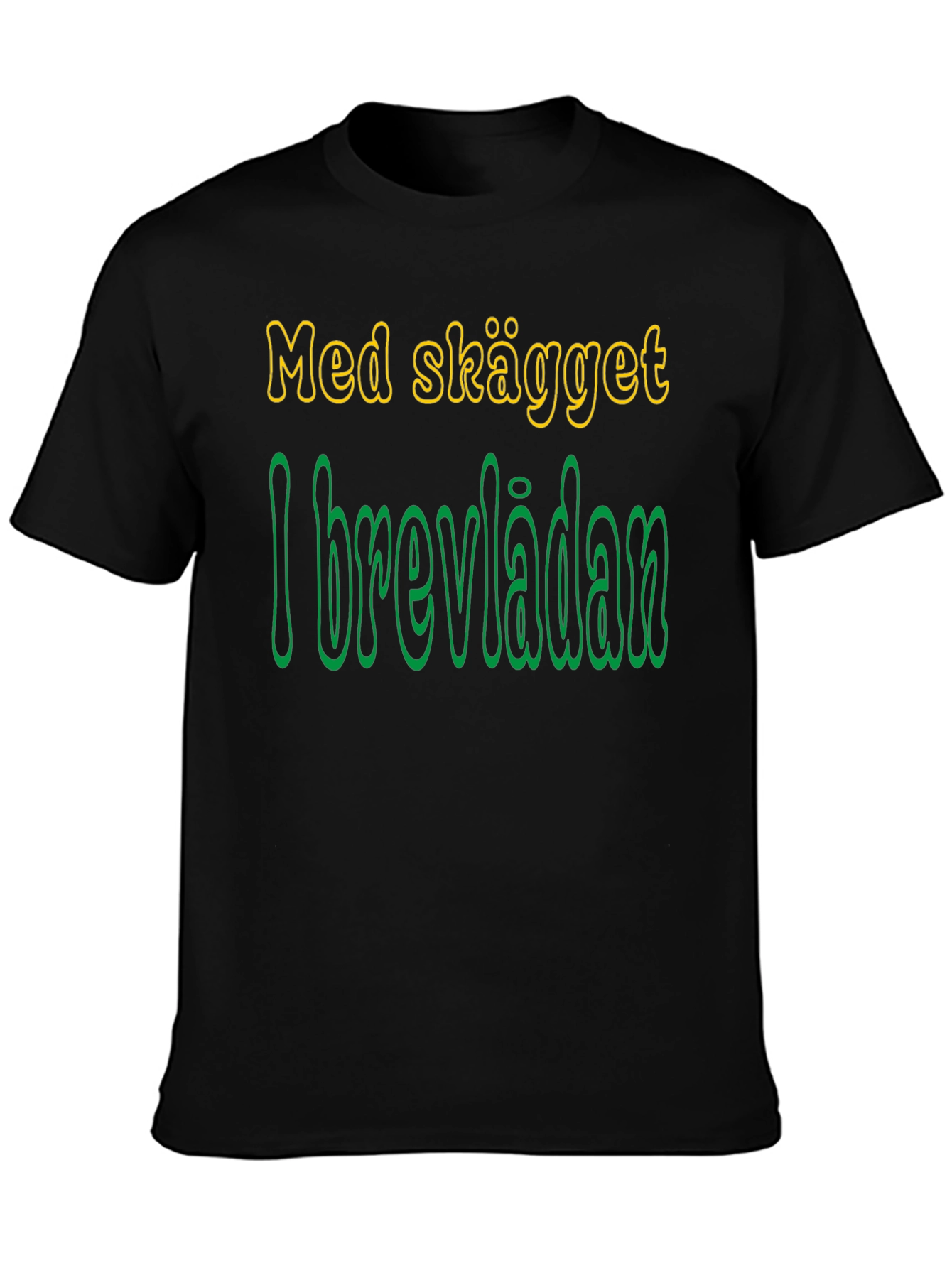 Med Skägget I Brevlådan Funny T-Shirt
