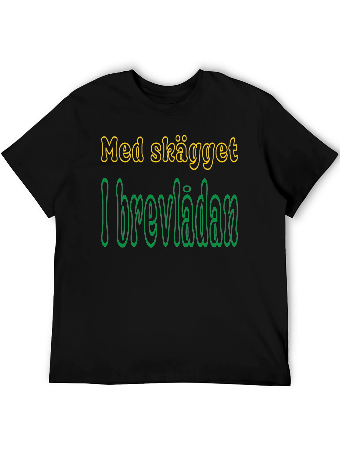 Med Skägget I Brevlådan Funny T-Shirt