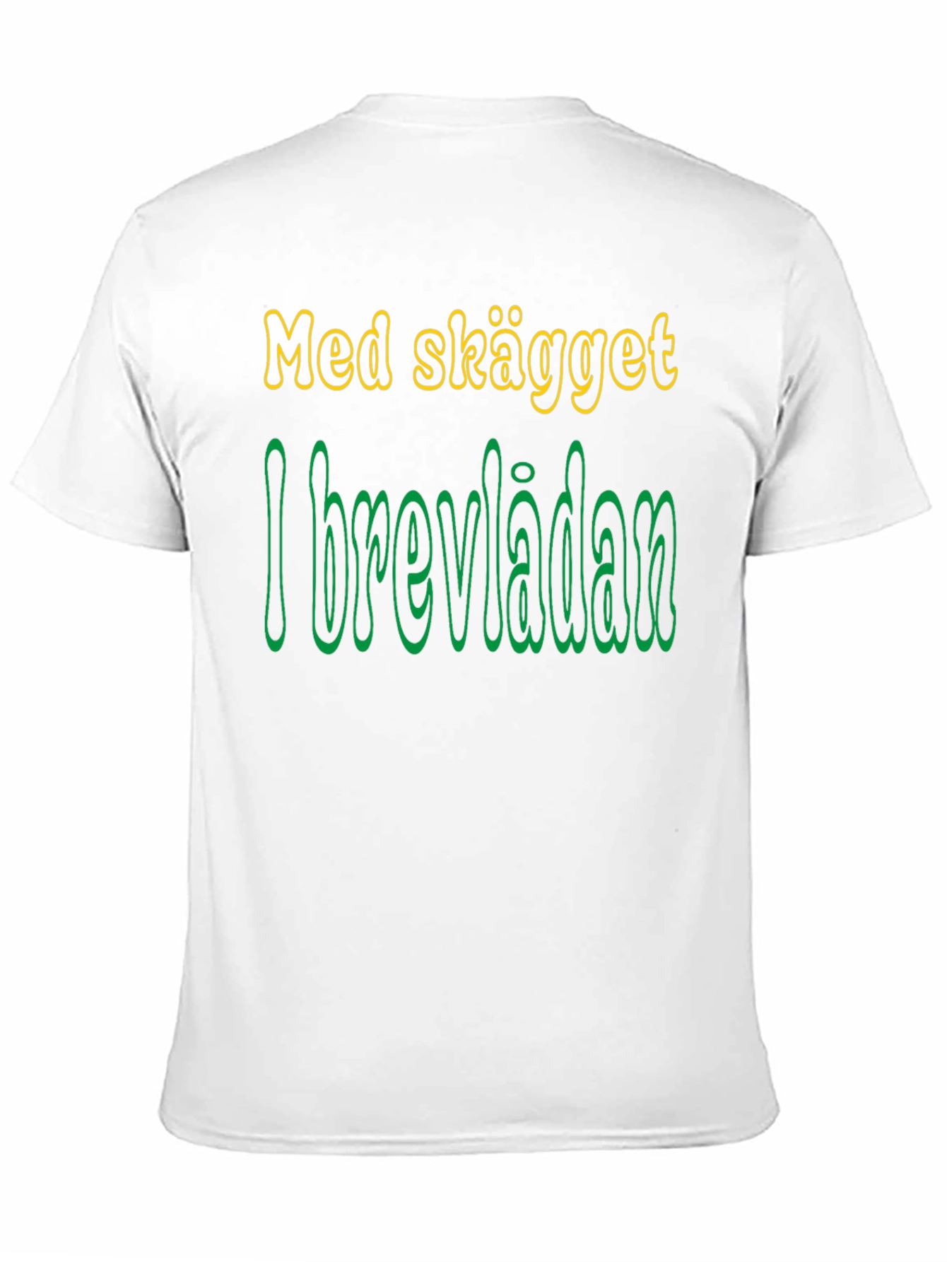 Med Skägget I Brevlådan Funny T-Shirt