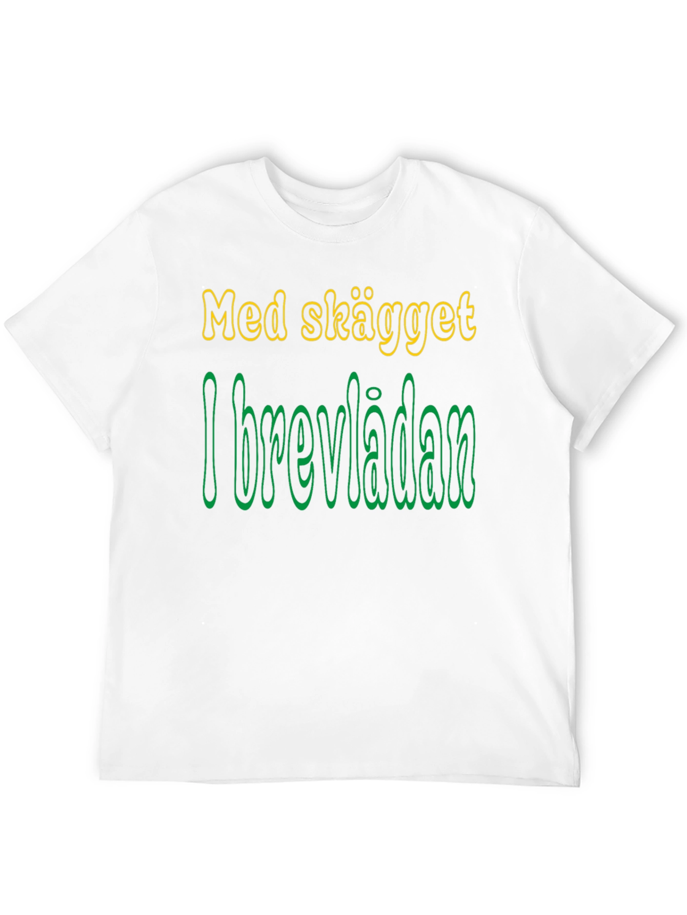 Med Skägget I Brevlådan Funny T-Shirt