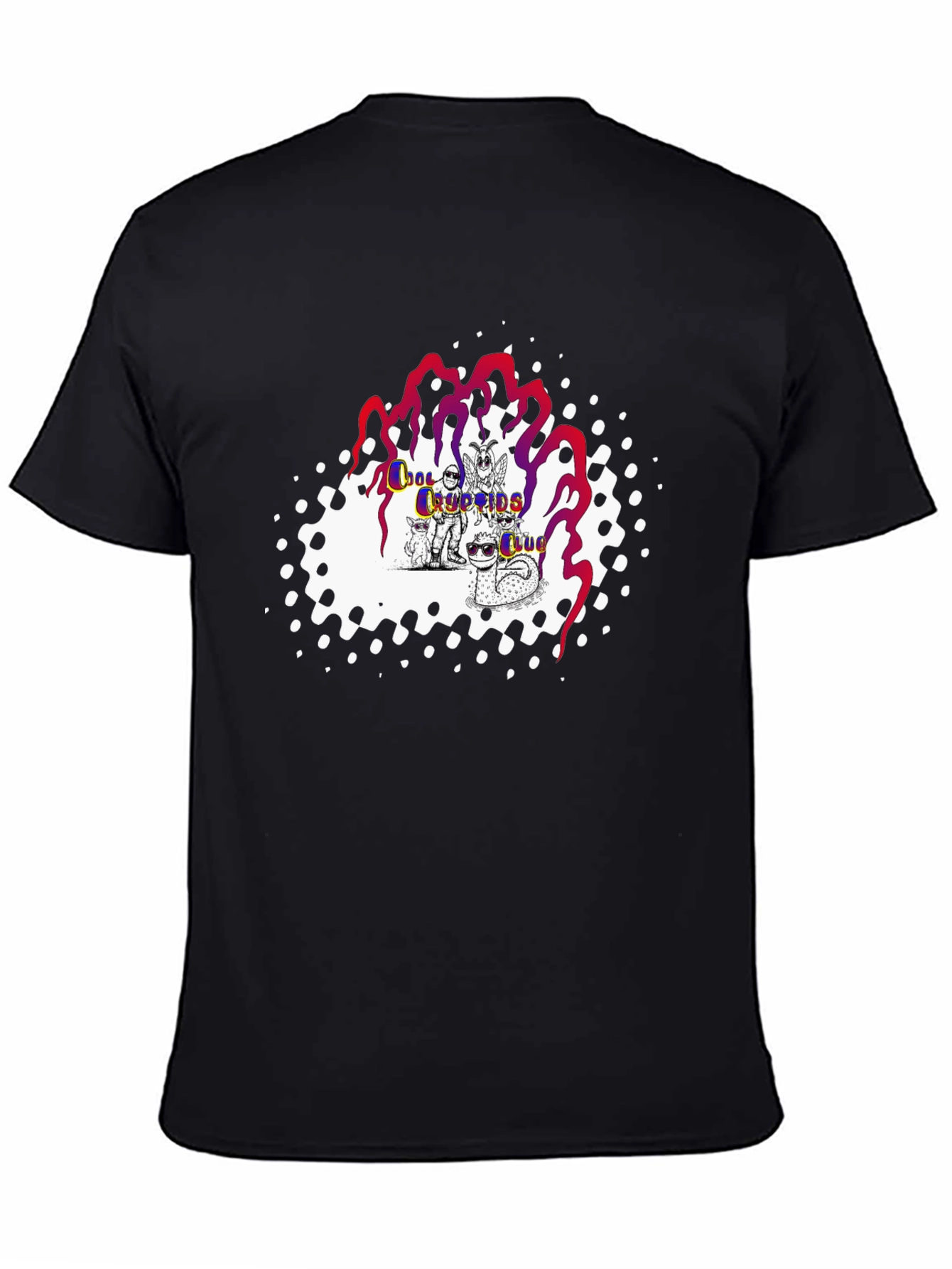 Cool Cryptids Club Black T-Shirt