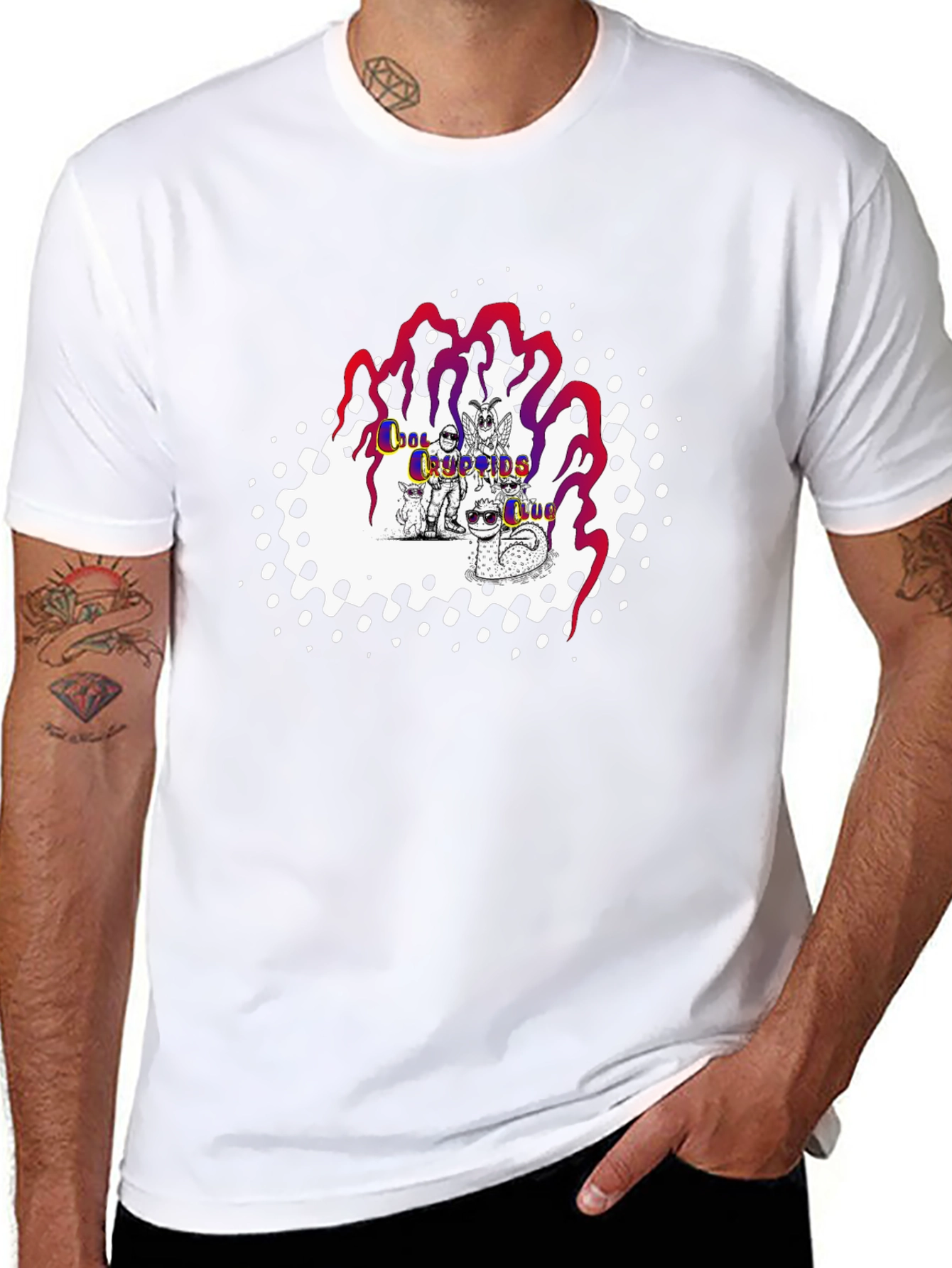 Cool Cryptids Club Black T-Shirt