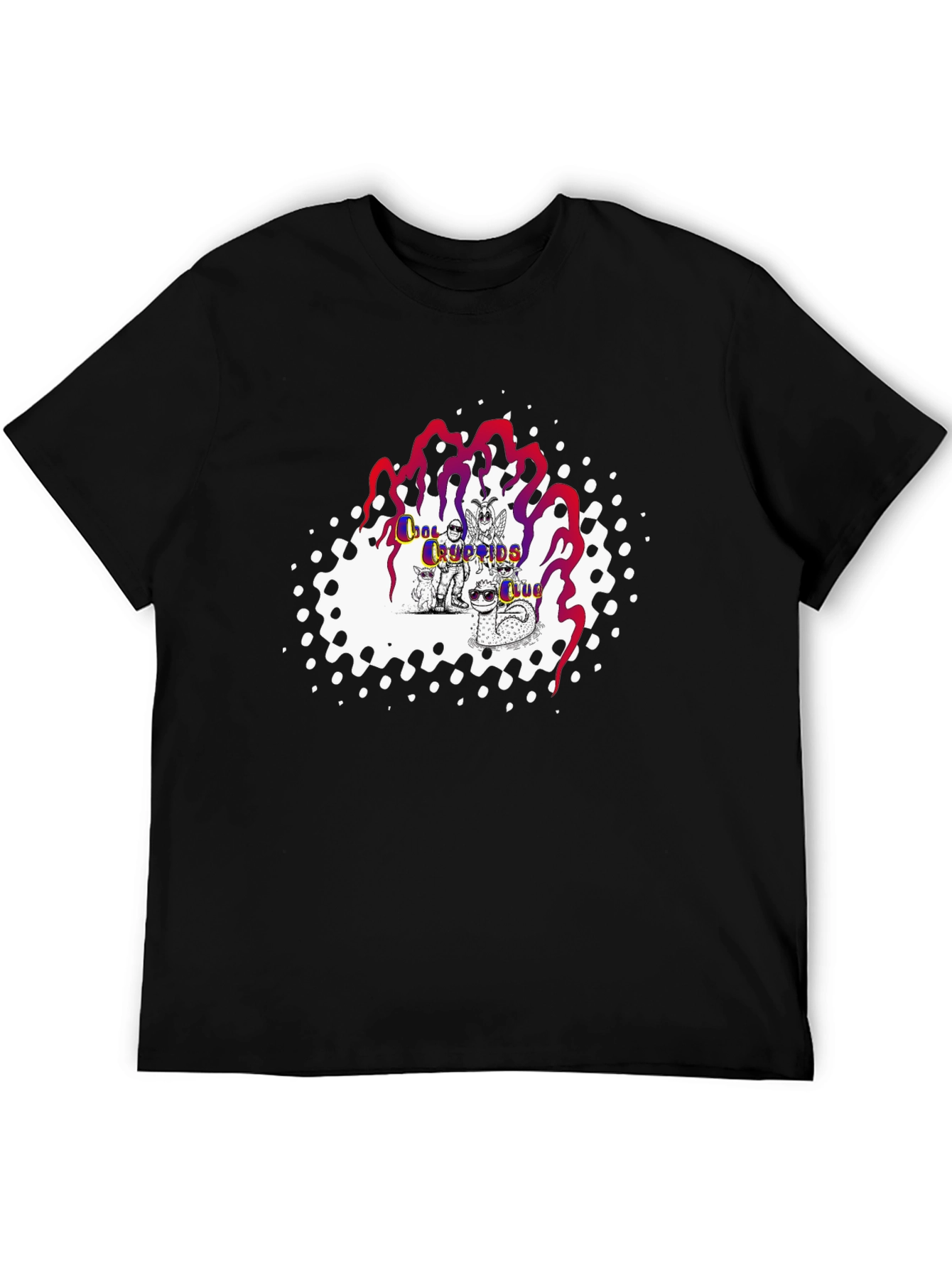 Cool Cryptids Club Black T-Shirt