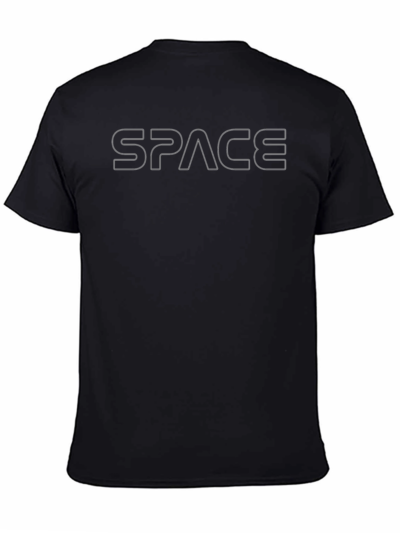 Space Graphic Tee - Casual Cotton Blend