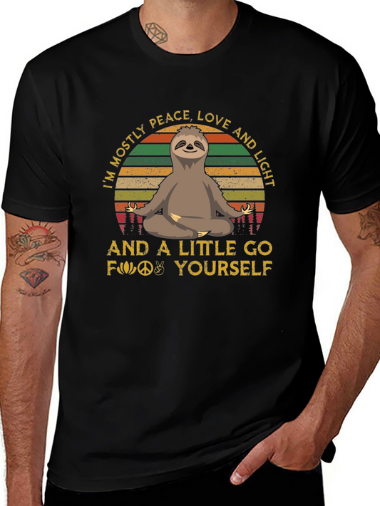 Peace Love Sloth T-Shirt