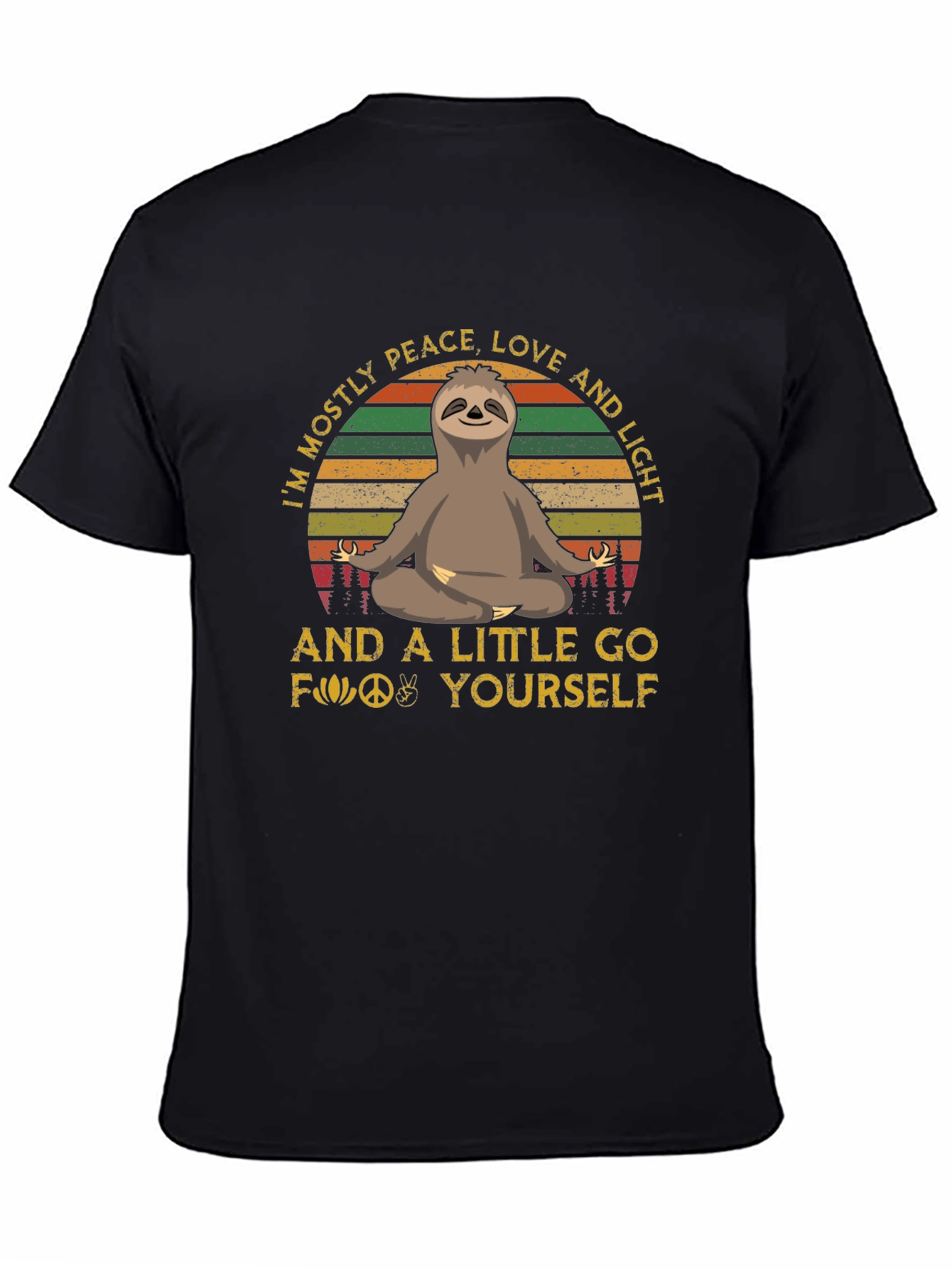 Peace Love Sloth T-Shirt