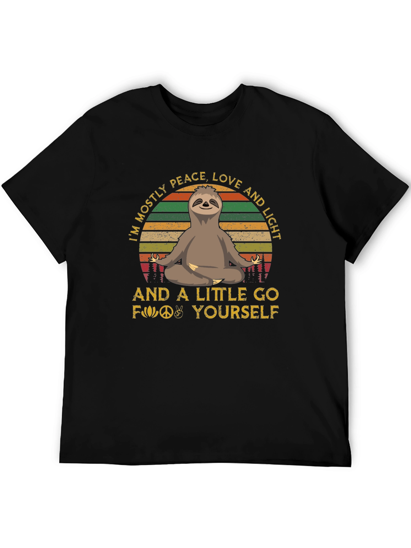 Peace Love Sloth T-Shirt