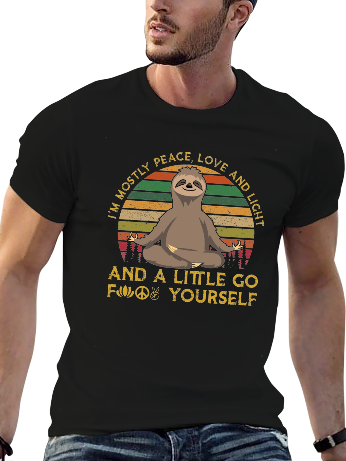 Peace Love Sloth T-Shirt