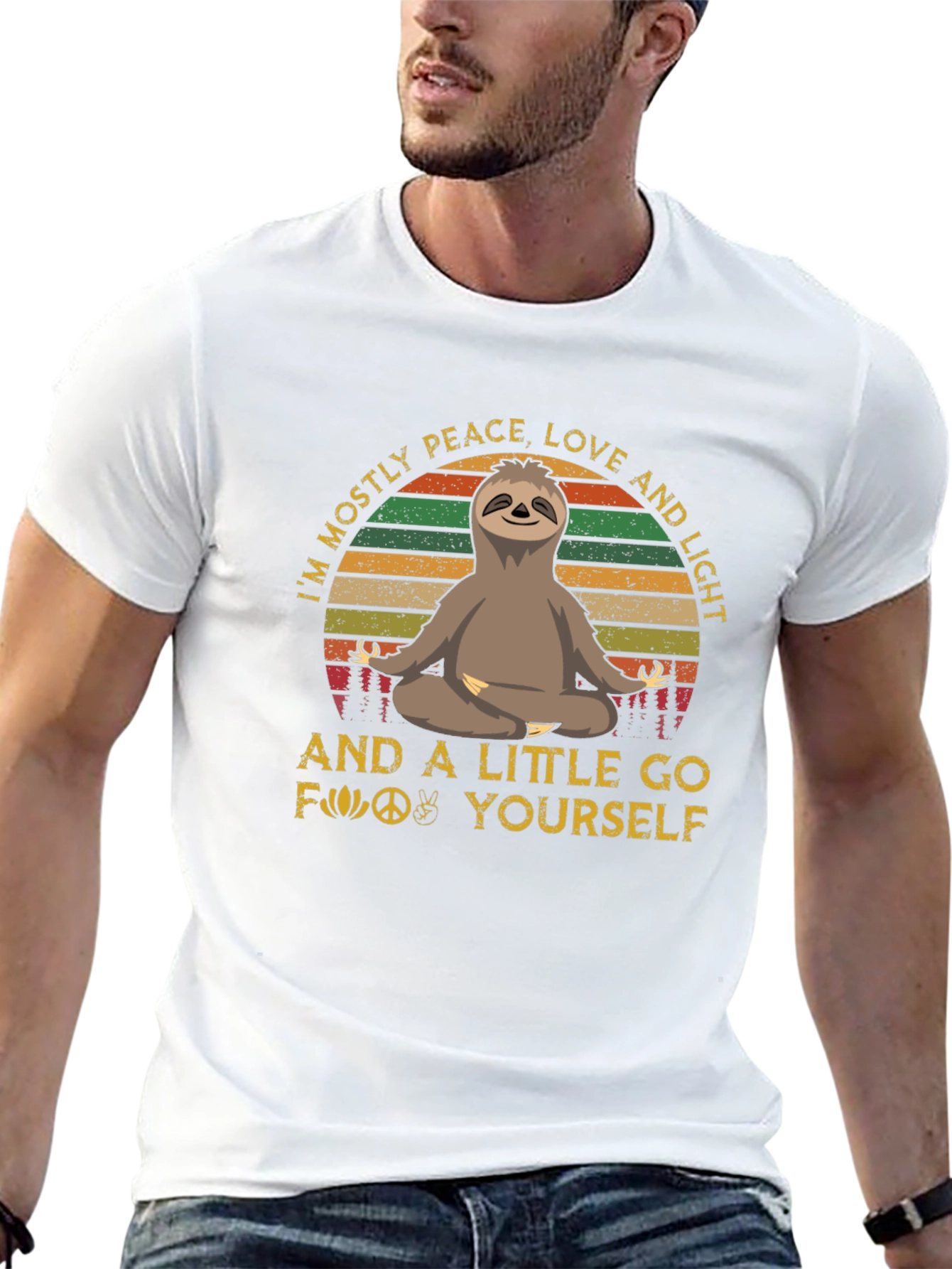 Peace Love Sloth T-Shirt