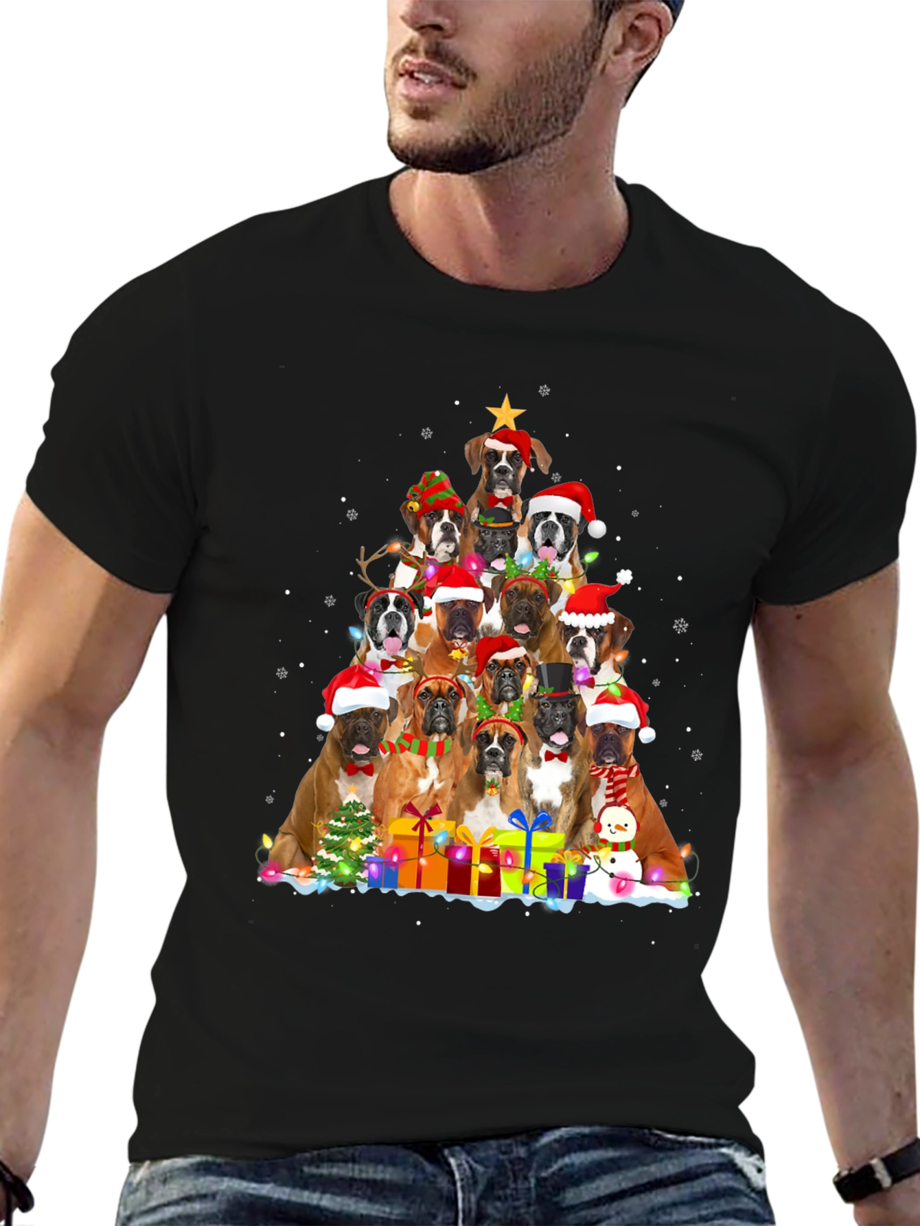 Dog Christmas Tree T-Shirt