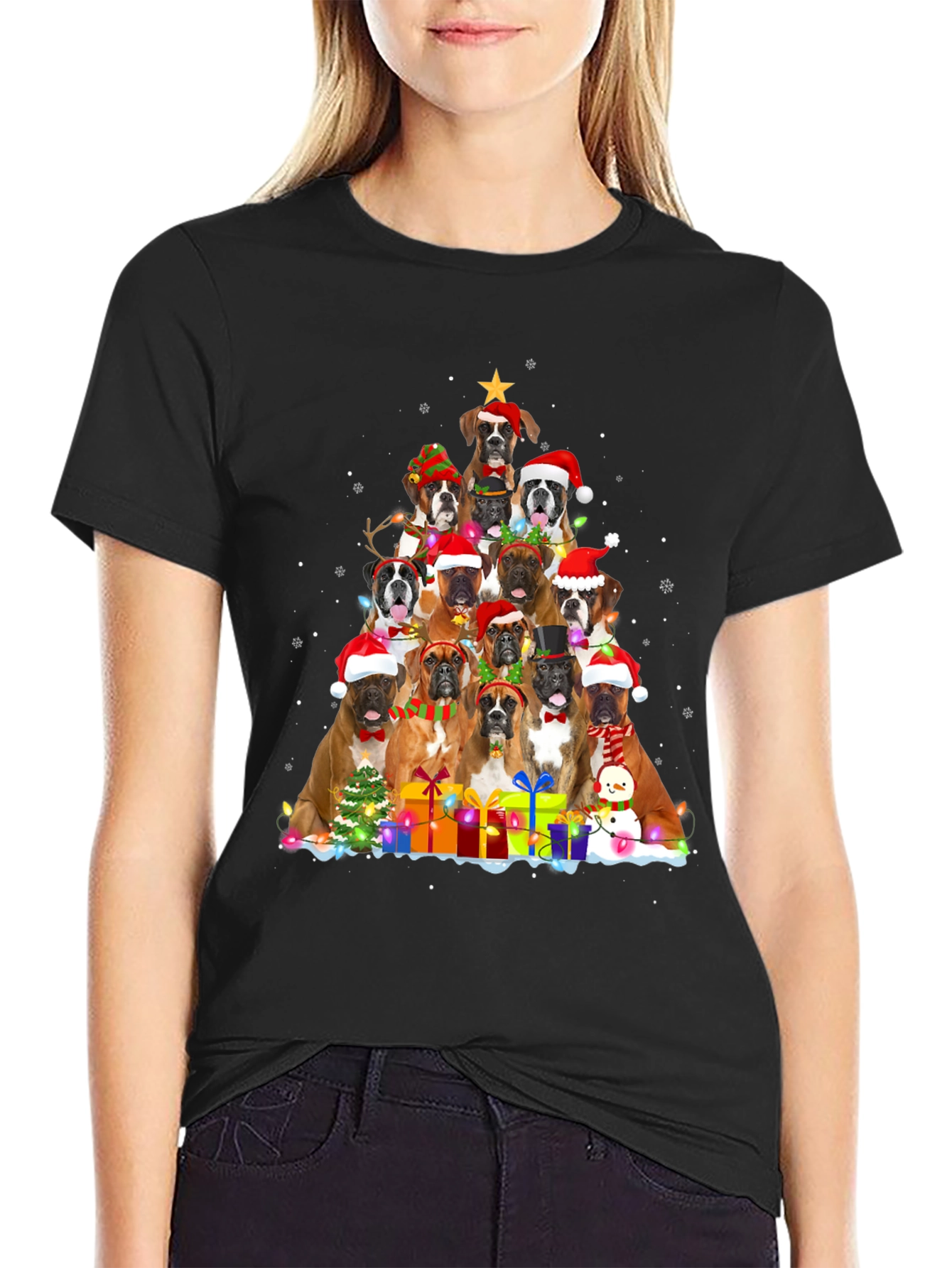 Dog Christmas Tree T-Shirt