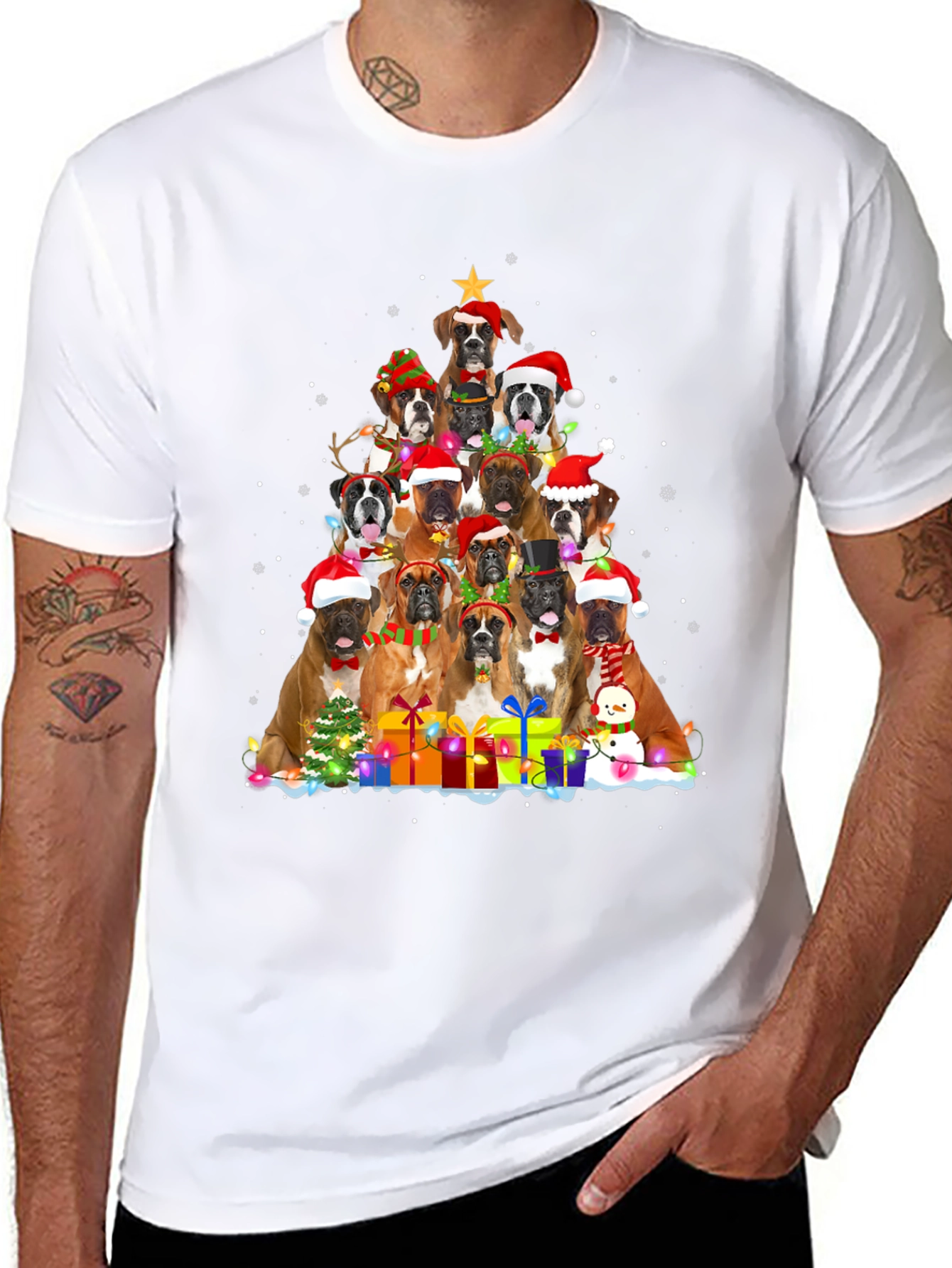 Dog Christmas Tree T-Shirt