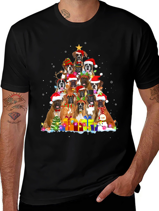 Dog Christmas Tree T-Shirt