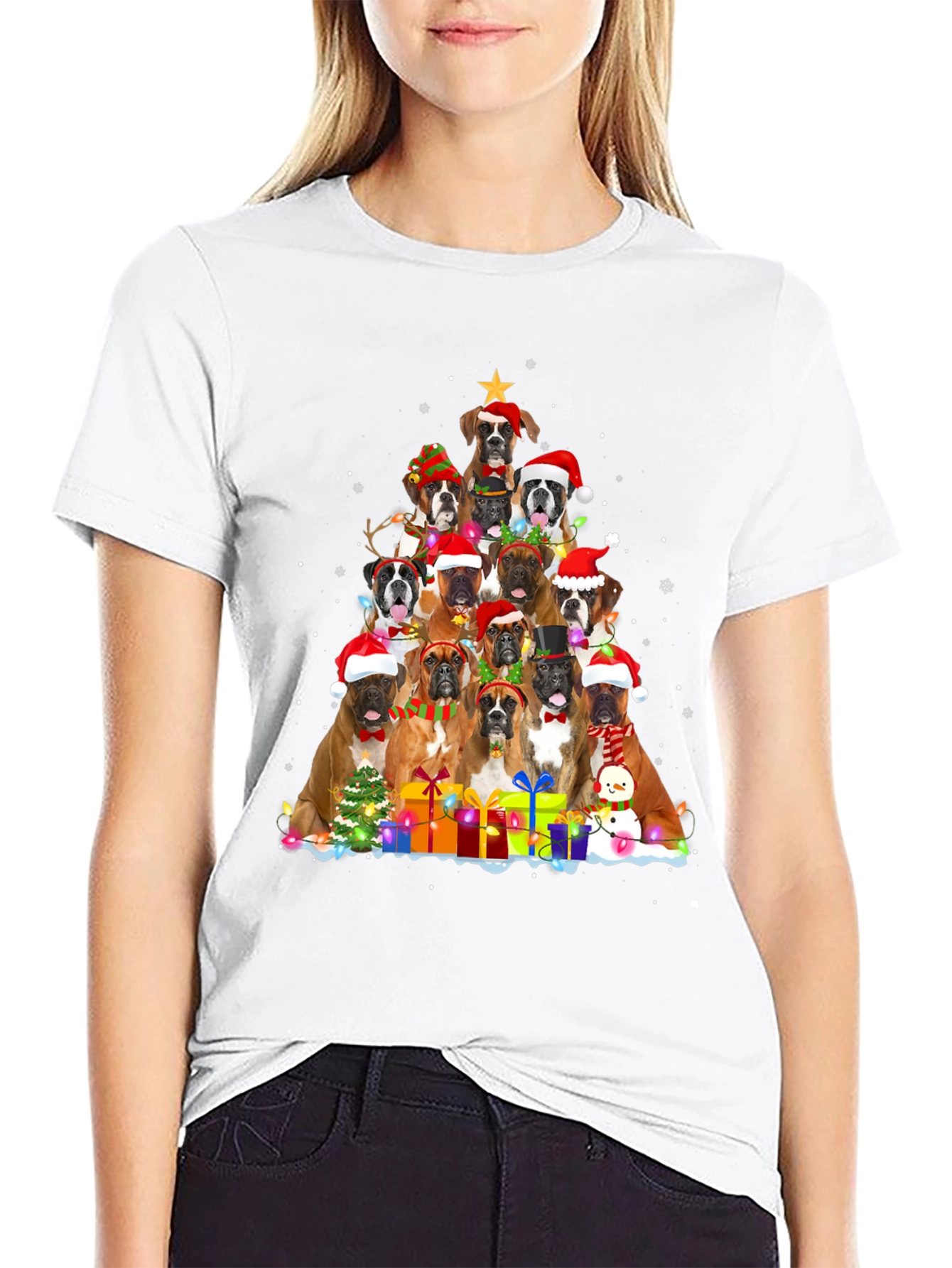 Dog Christmas Tree T-Shirt