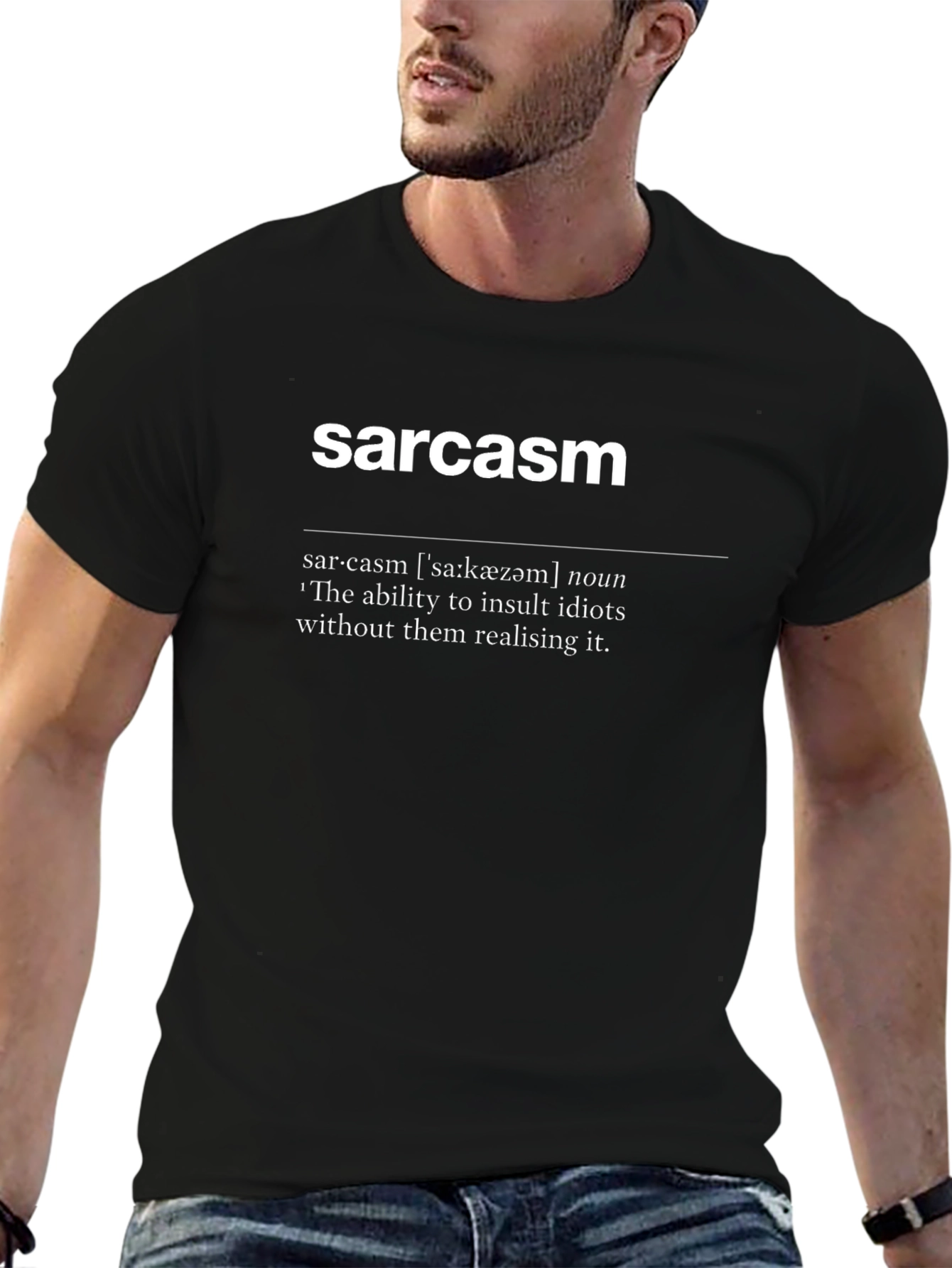 Sarcasm Definition Graphic T-Shirt