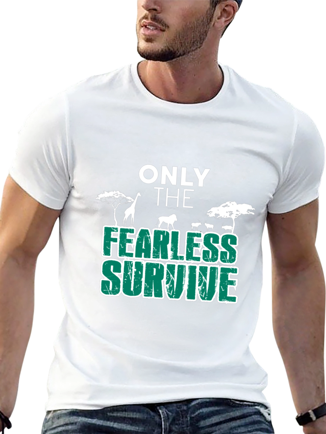 Fearless Survive Black T-Shirt