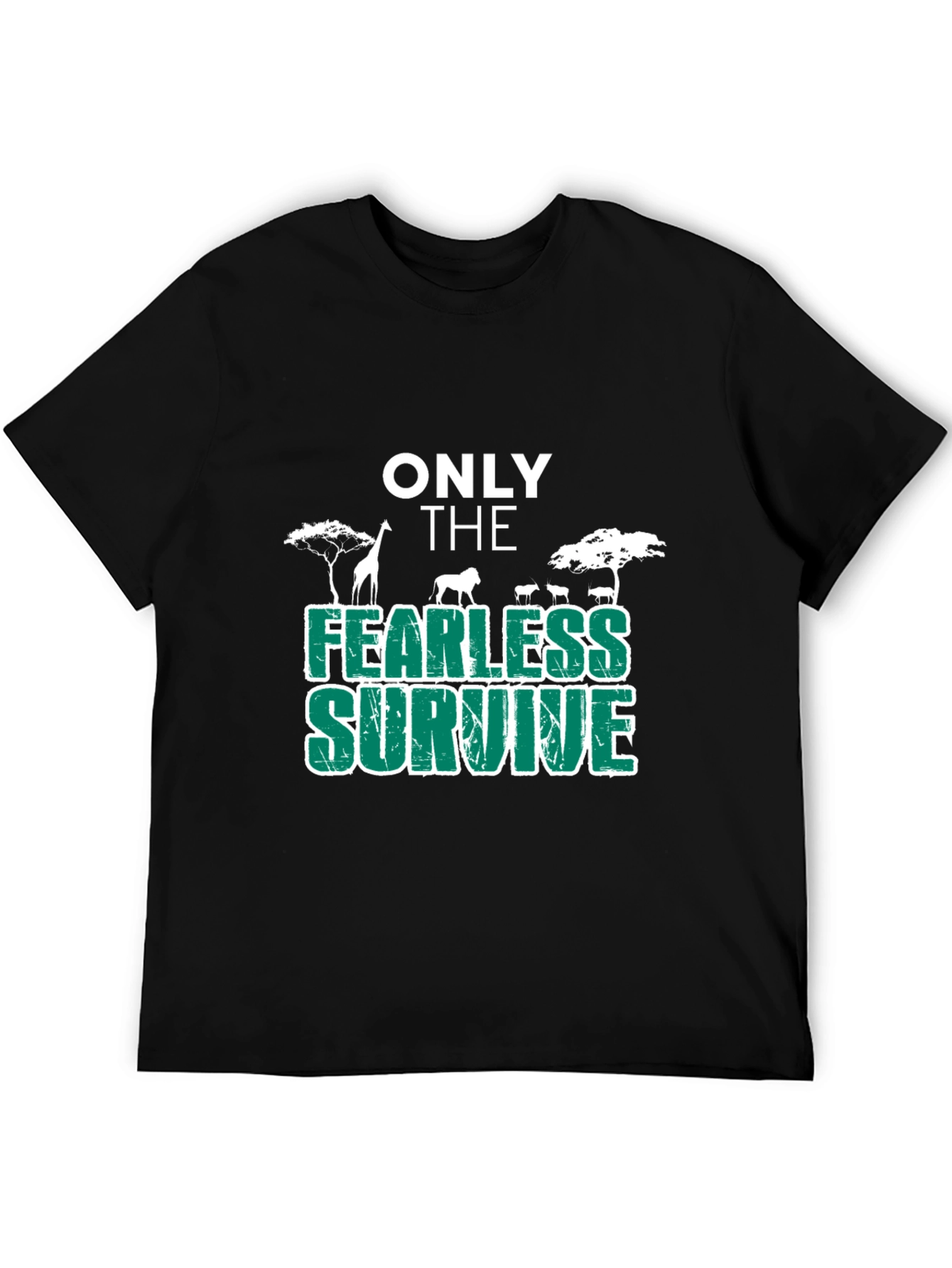 Fearless Survive Black T-Shirt