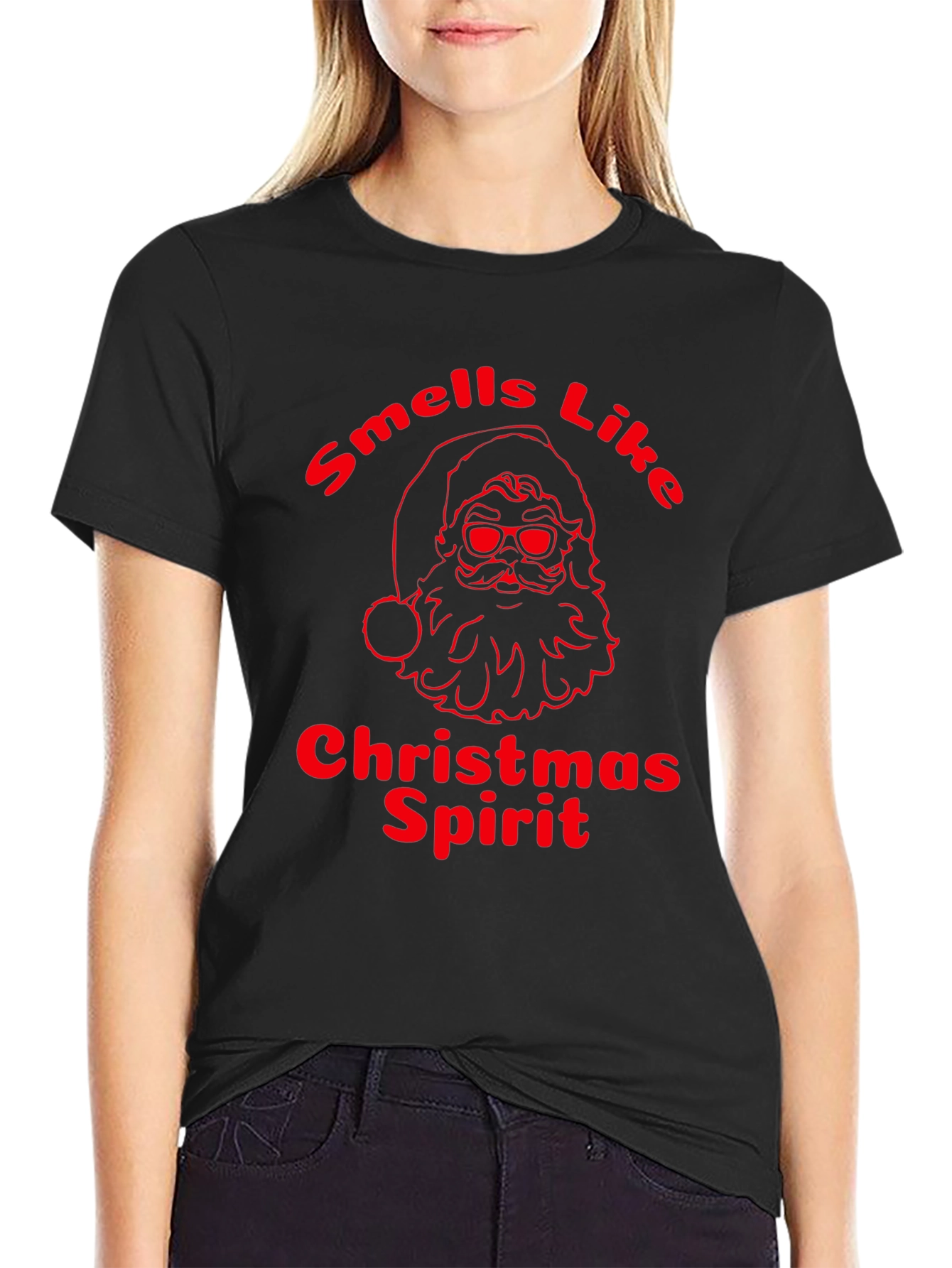 Smells Like Christmas Spirit Graphic Tee