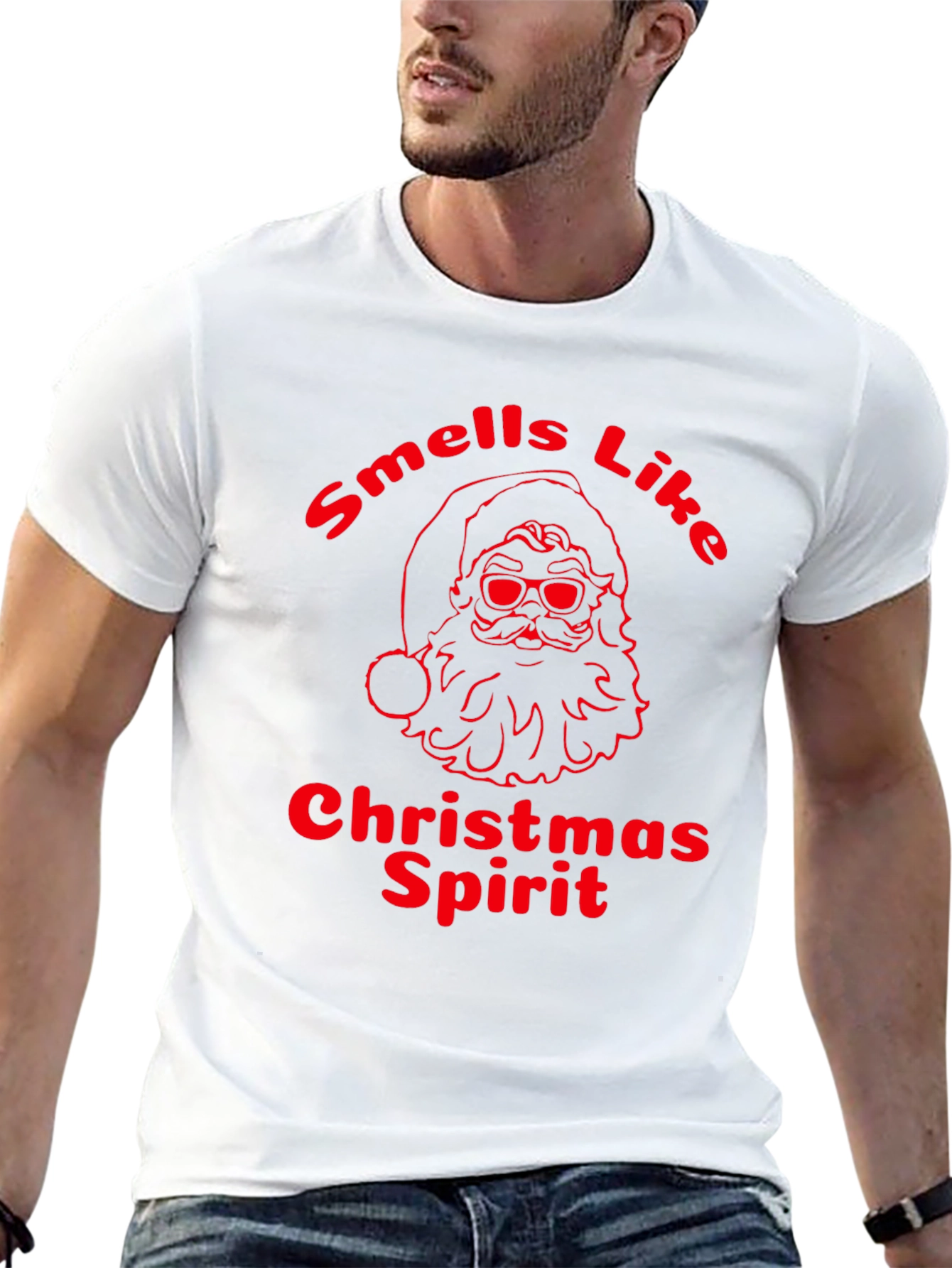 Smells Like Christmas Spirit Graphic Tee