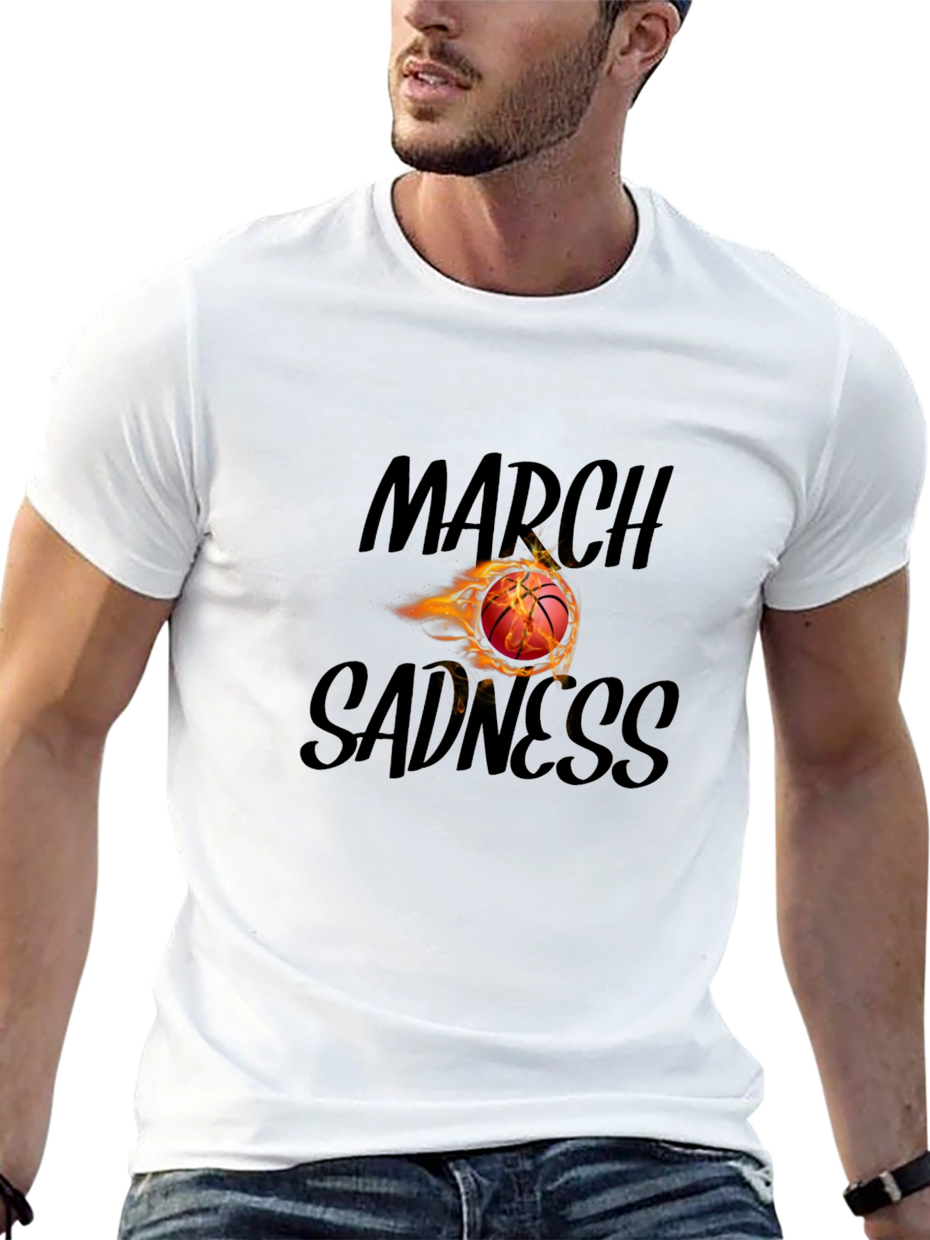 March Madness Basketball Graphic T-Shirt
