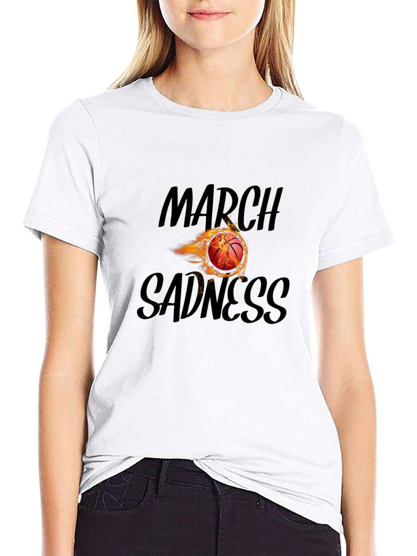 March Madness Basketball Graphic T-Shirt