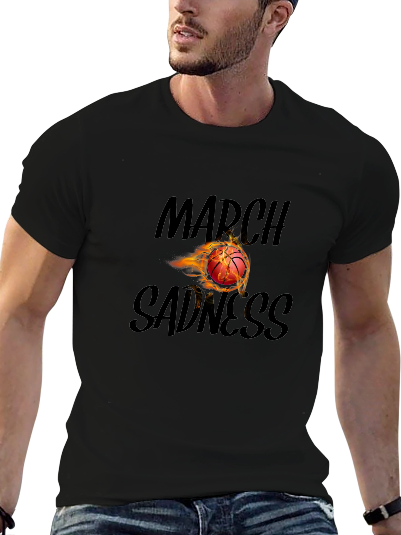 March Madness Basketball Graphic T-Shirt