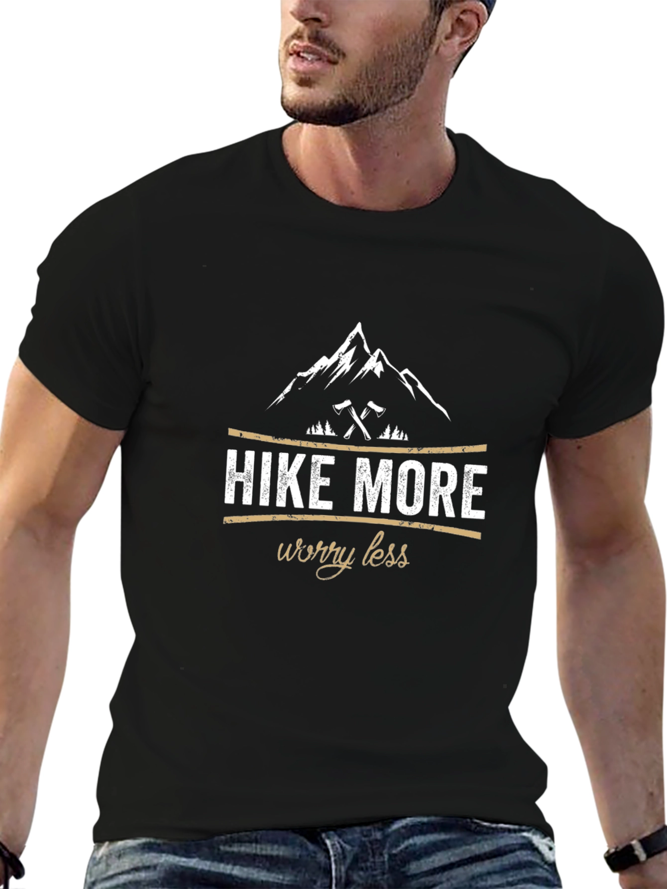 Hike More Worry Less Graphic Tee