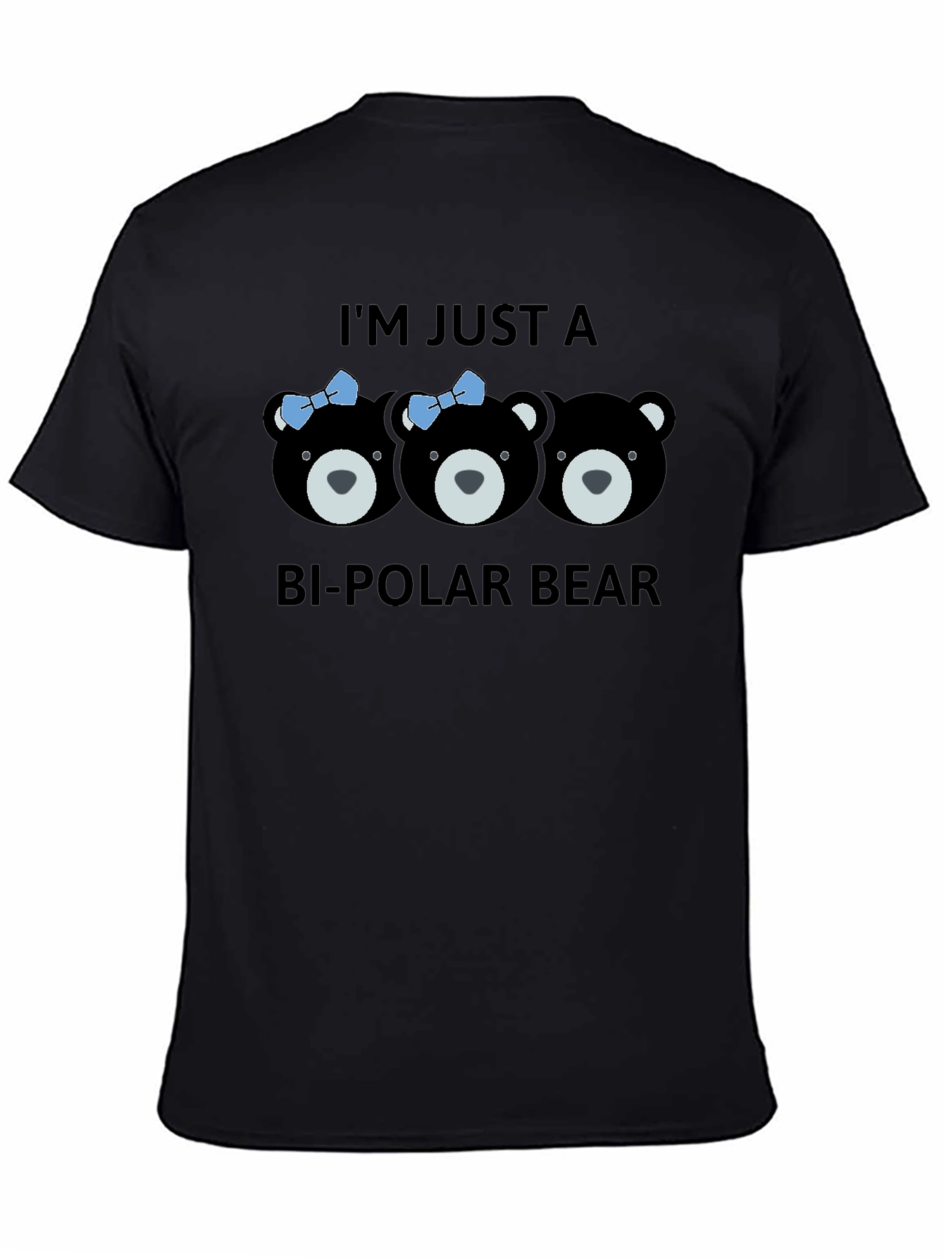 Bipolar Bear Graphic Tee - Unique Humor T-Shirt