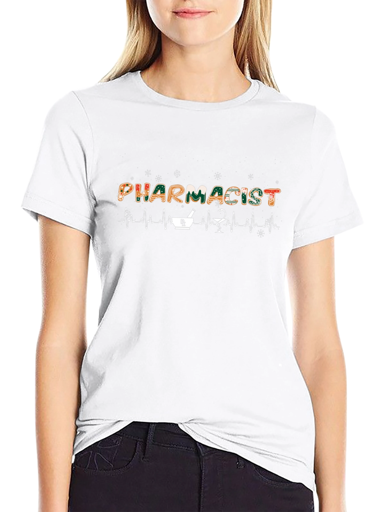 Pharmacist Heartbeat T-Shirt - Medical Profession Tee