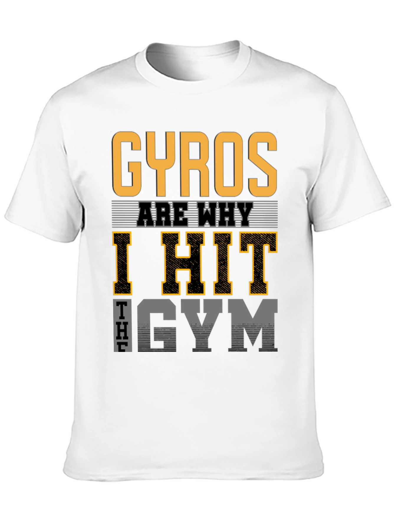 GYROS Gym T-Shirt - Fitness Funny