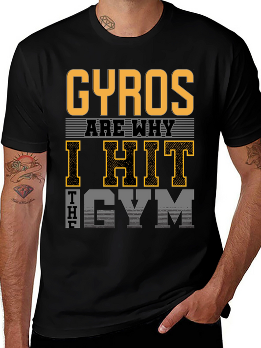 GYROS Gym T-Shirt - Fitness Funny