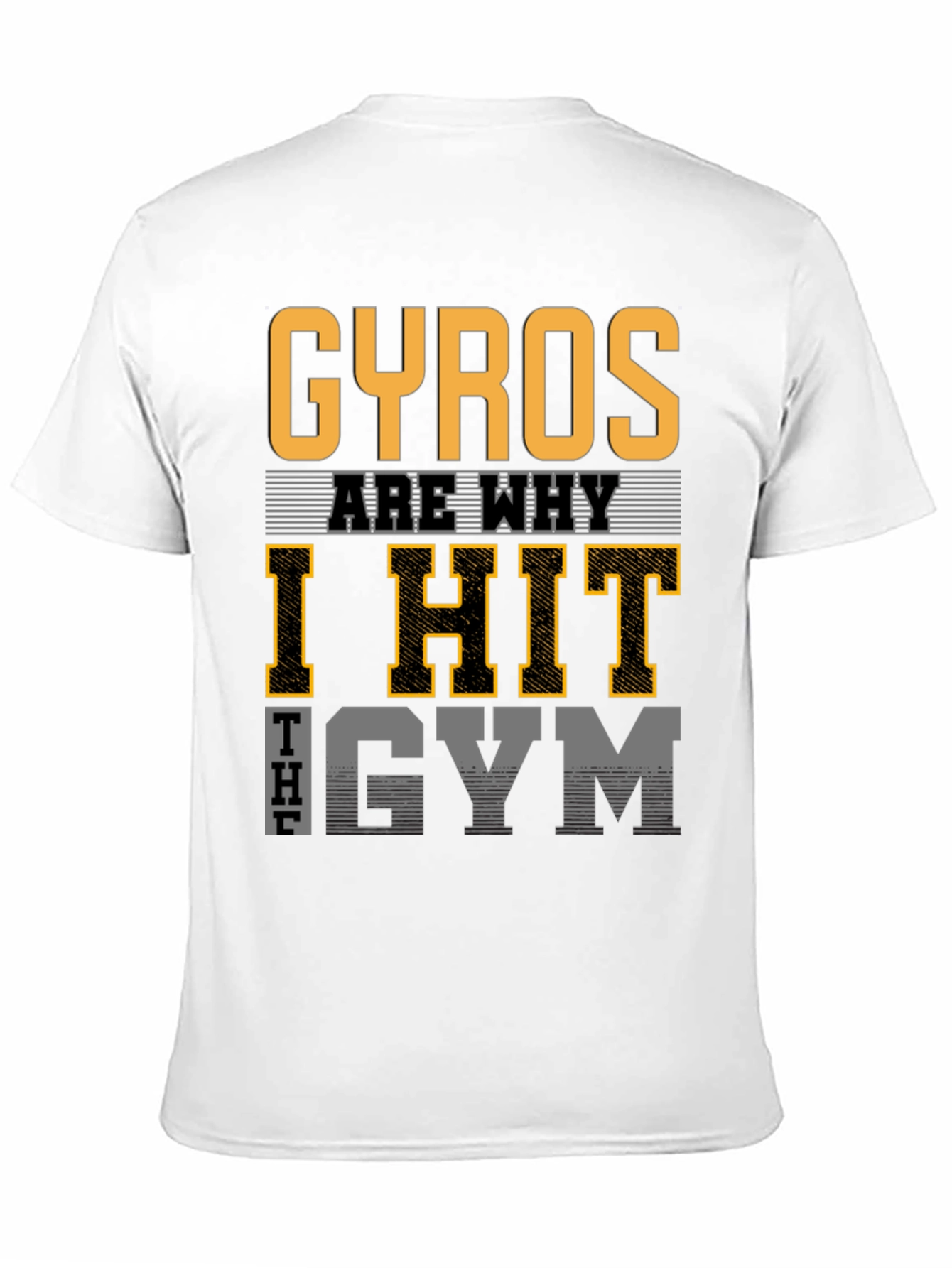 GYROS Gym T-Shirt - Fitness Funny