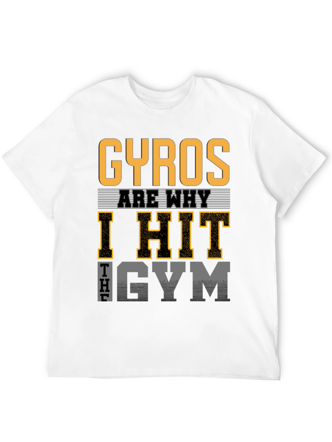 GYROS Gym T-Shirt - Fitness Funny