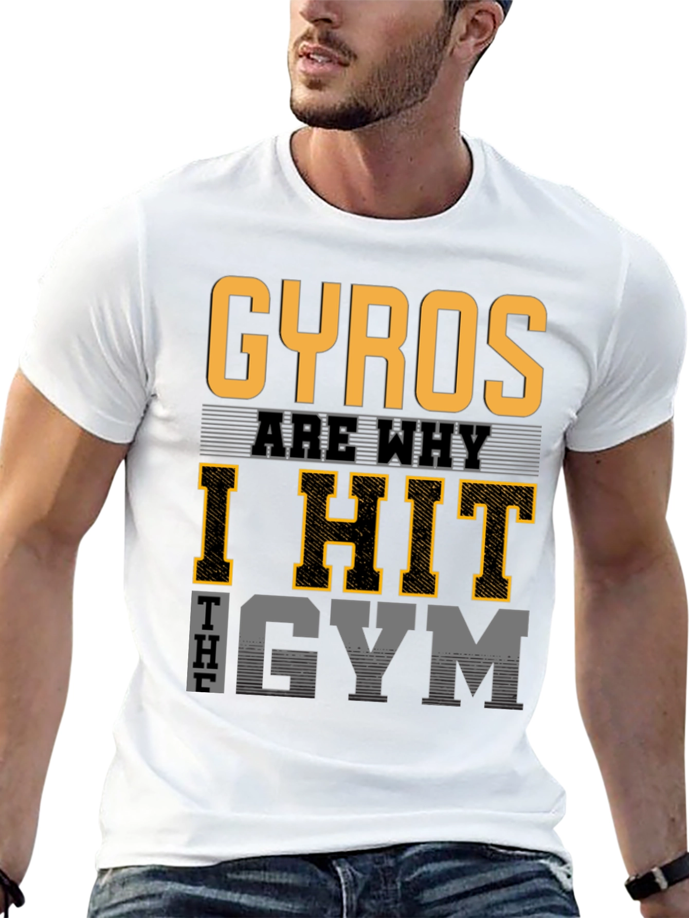 GYROS Gym T-Shirt - Fitness Funny