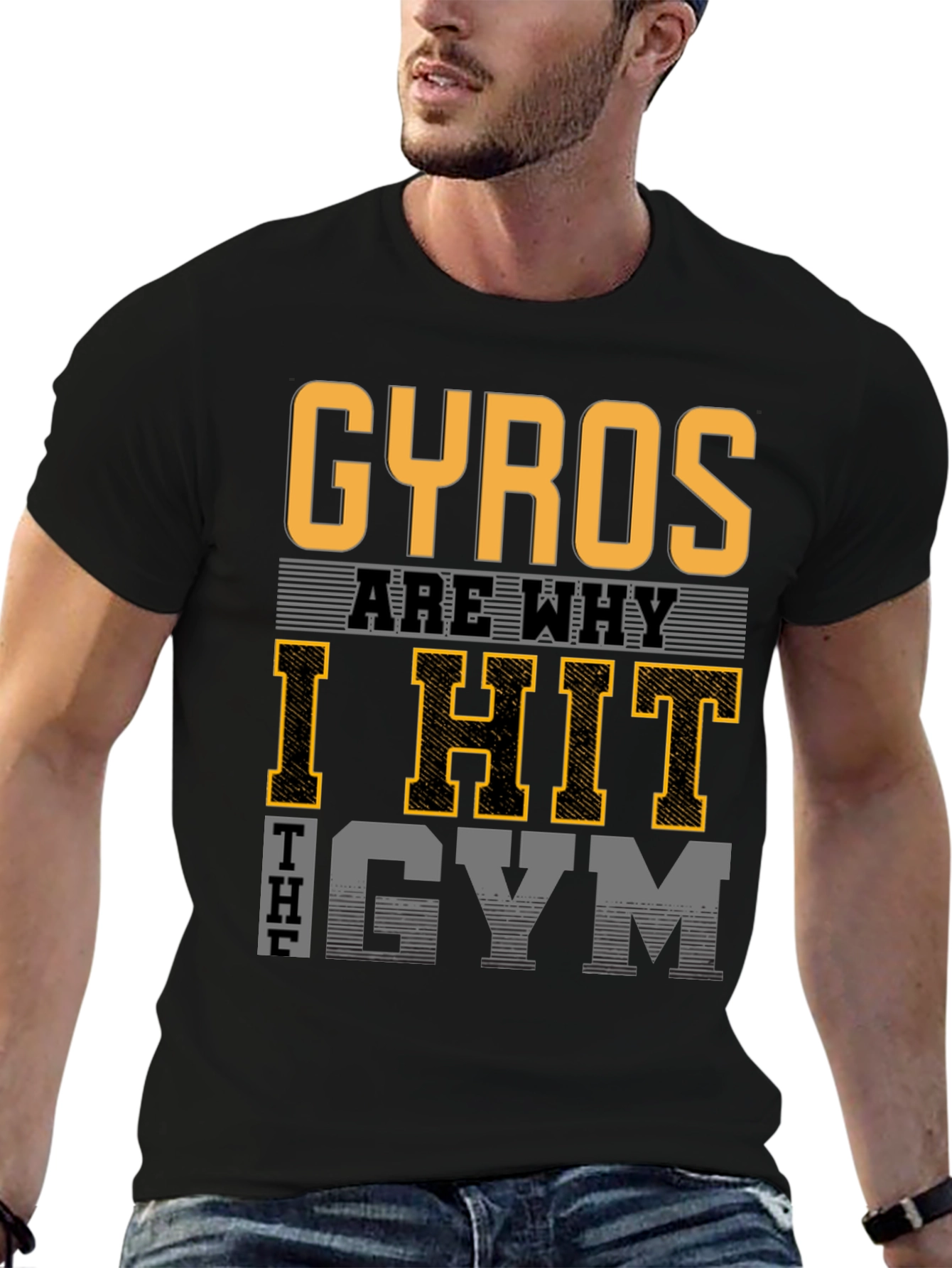 GYROS Gym T-Shirt - Fitness Funny