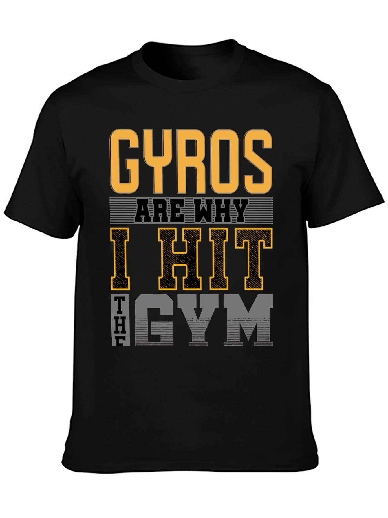 GYROS Gym T-Shirt - Fitness Funny