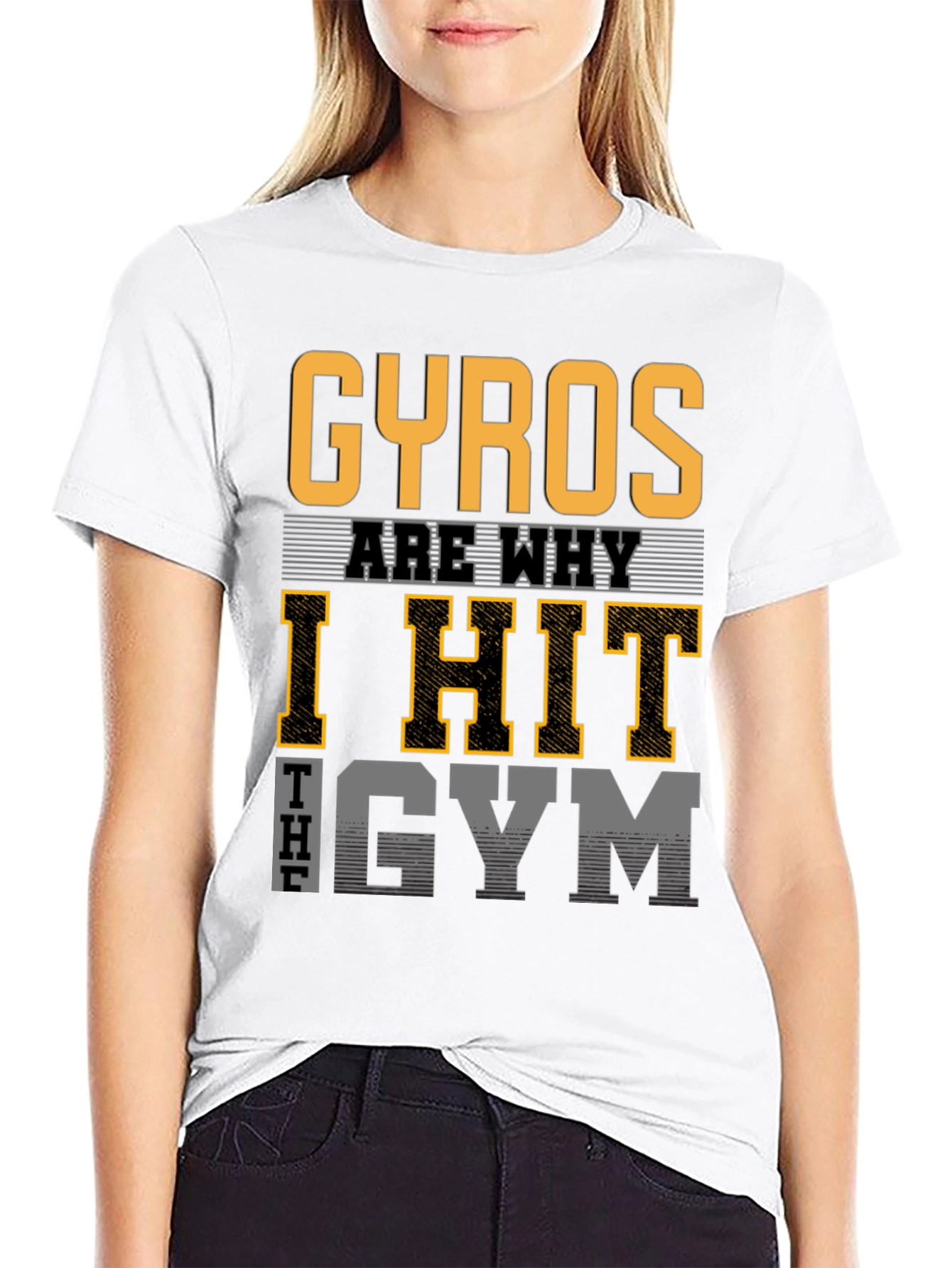 GYROS Gym T-Shirt - Fitness Funny