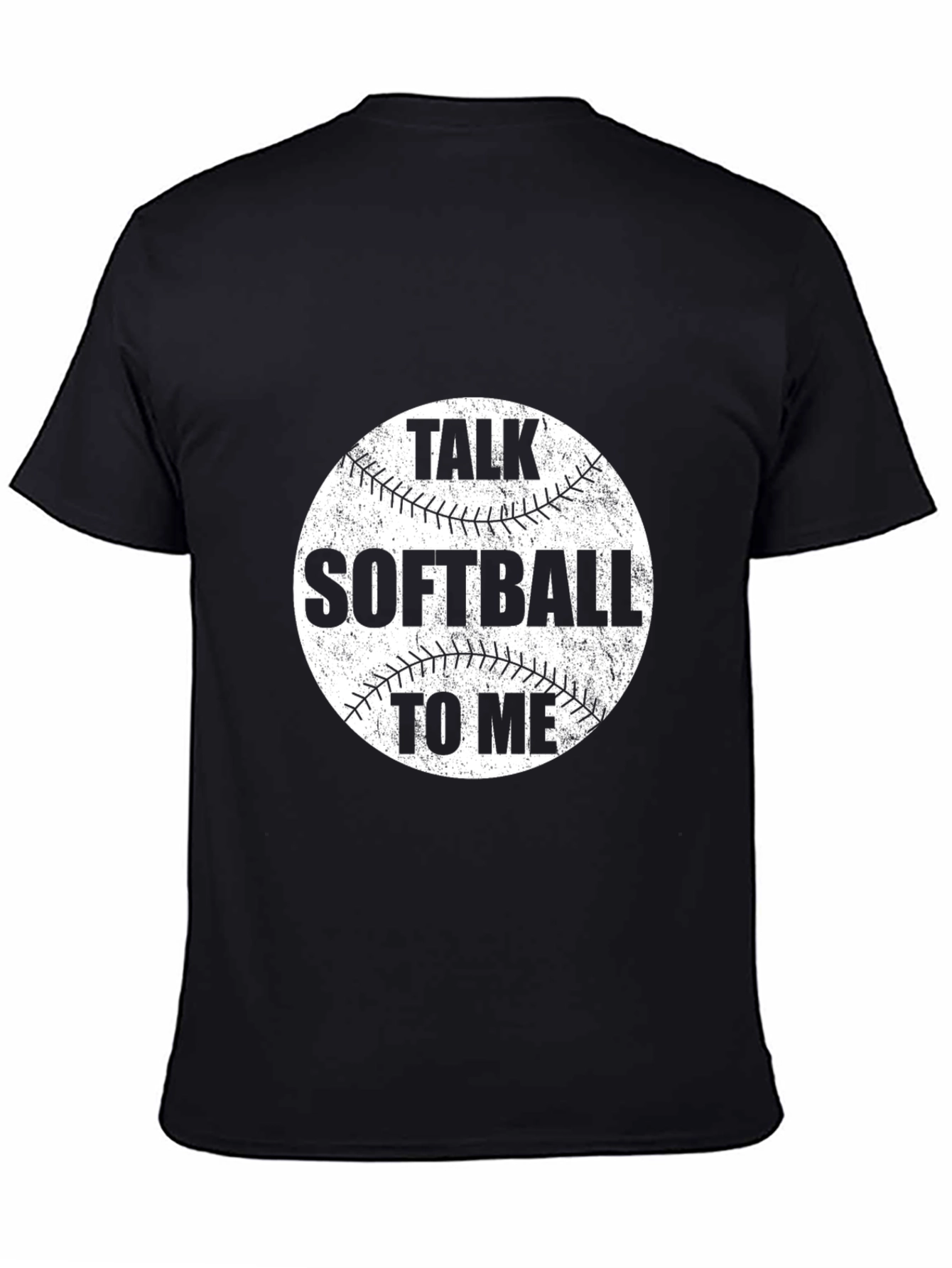 Talk Softball To Me Graphic T-Shirt