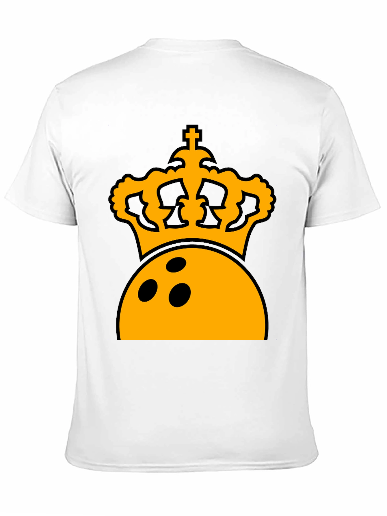 Bowling King T-Shirt - Crown Graphic Tee