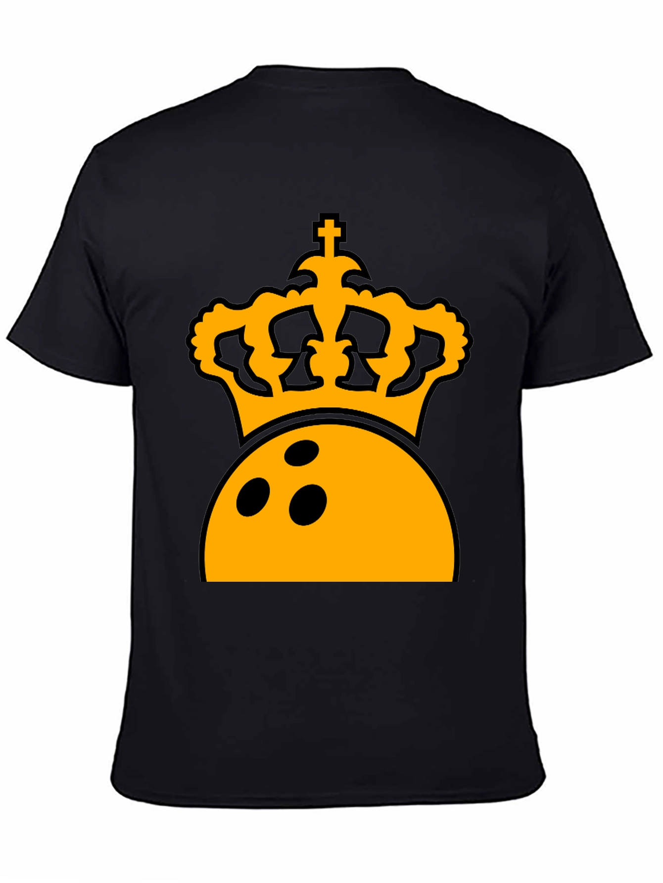 Bowling King T-Shirt - Crown Graphic Tee