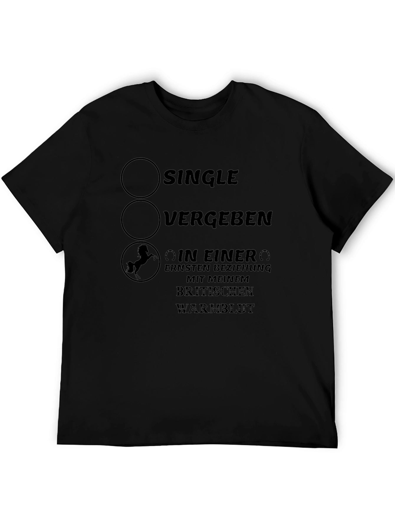 Single Vergeben Horse Lover T-Shirt