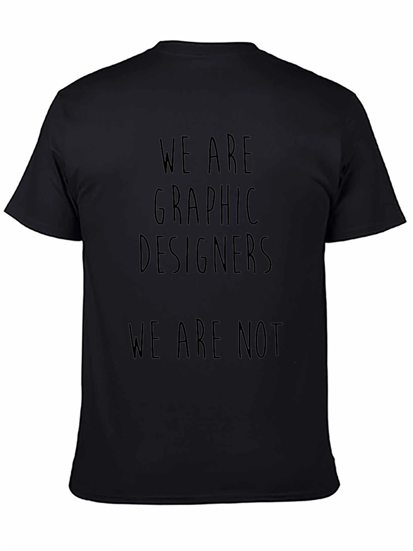 Graphic Designer Humor T-Shirt - Black