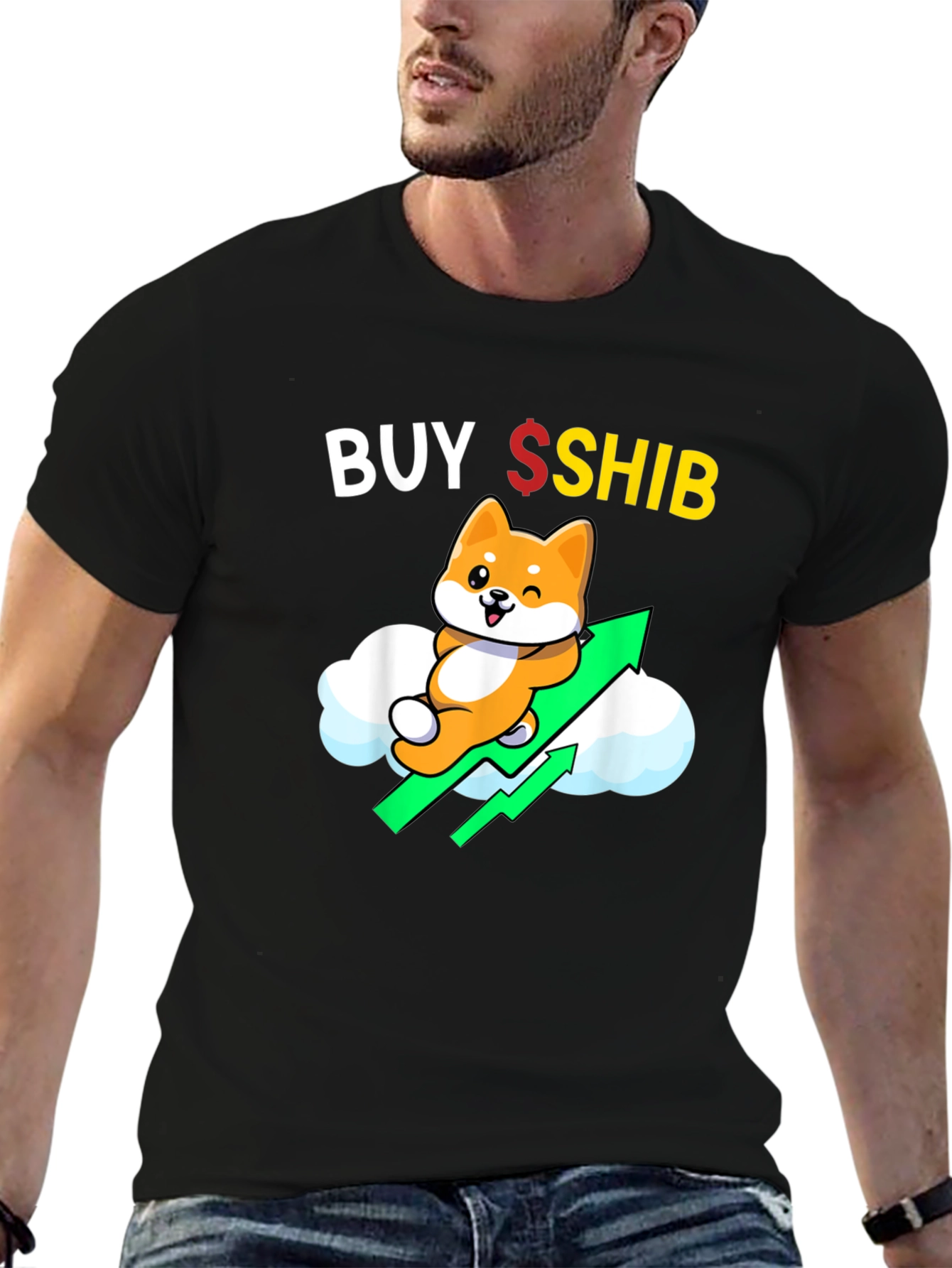 Buy SHIB T-Shirt - Shiba Inu Coin Crypto Tee
