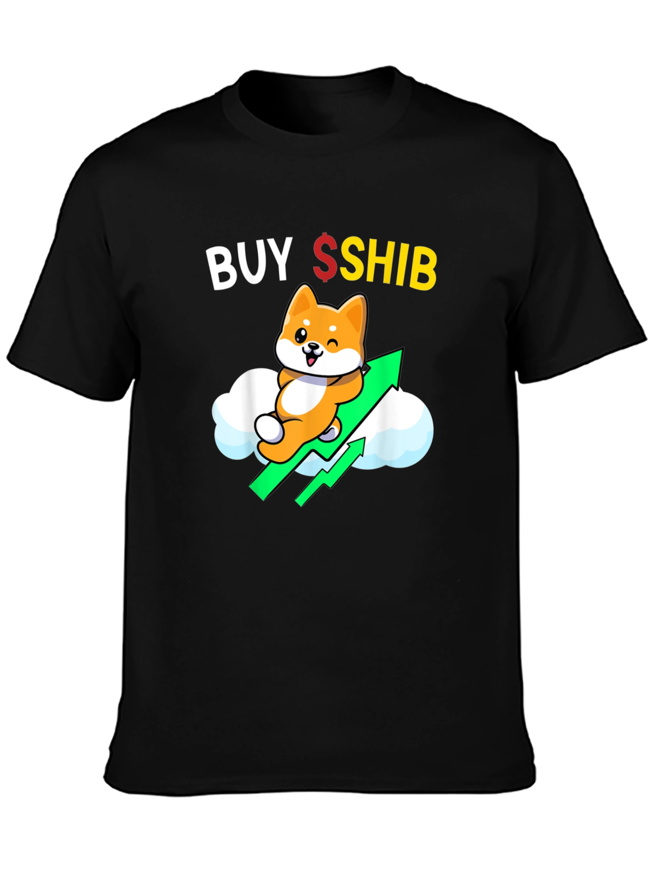 Buy SHIB T-Shirt - Shiba Inu Coin Crypto Tee