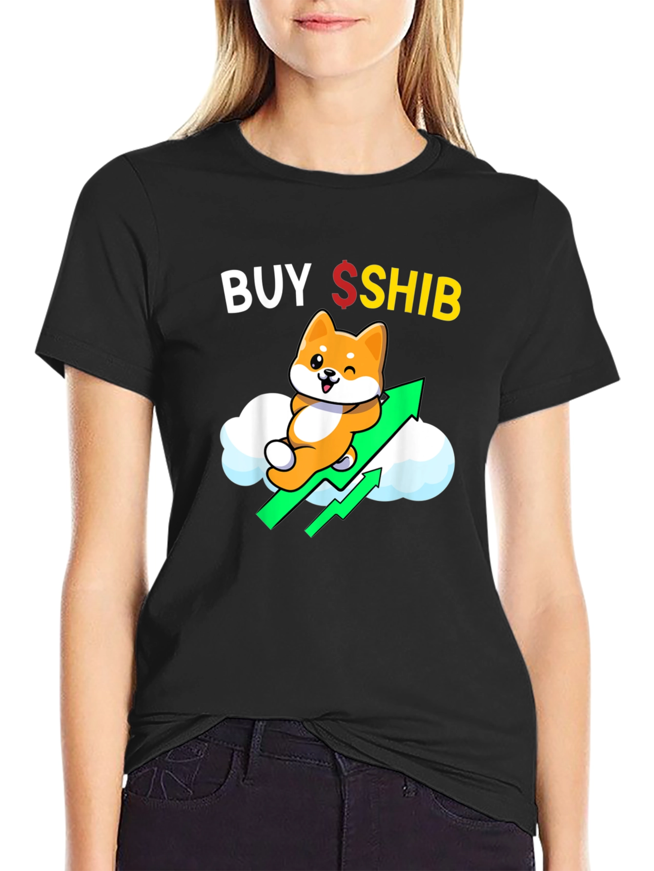Buy SHIB T-Shirt - Shiba Inu Coin Crypto Tee