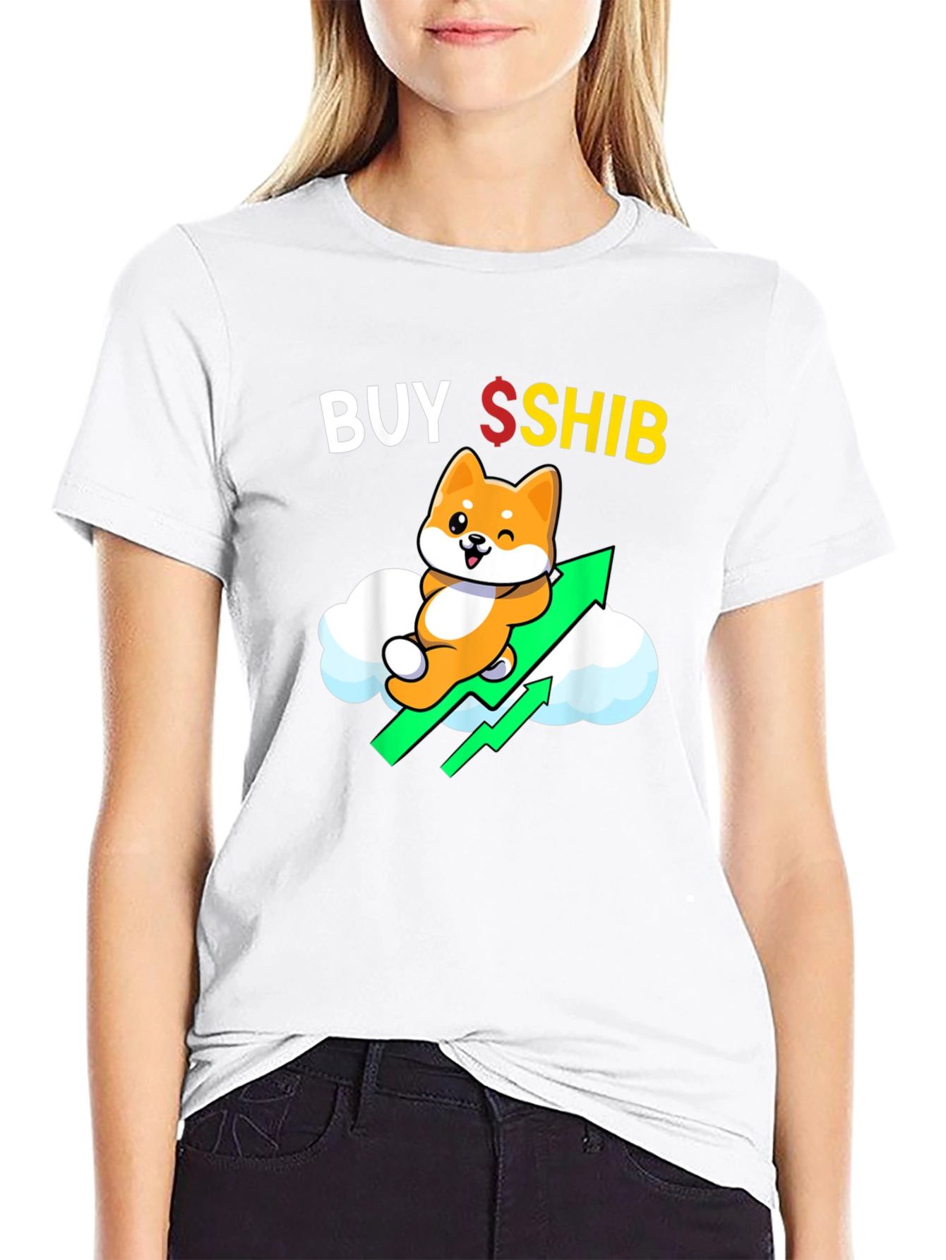 Buy SHIB T-Shirt - Shiba Inu Coin Crypto Tee